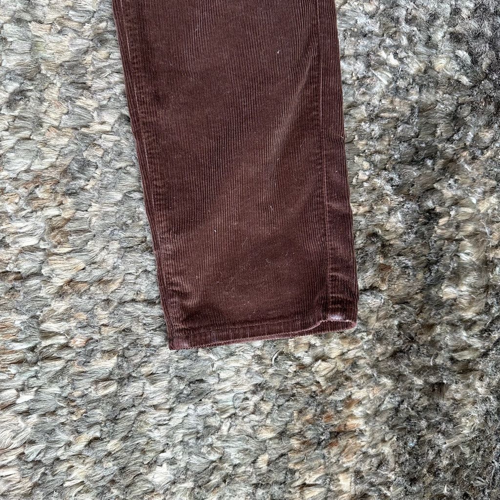 Frame Frame Denim Brown Corduroy Pants Straight Leg Size US 31 - 2 Thumbnail