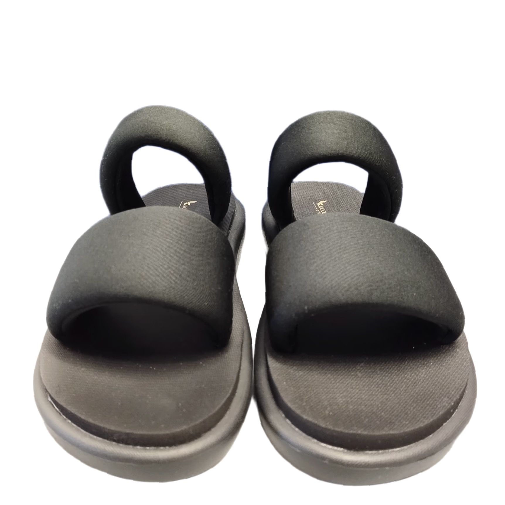 Ugg UGG Koolaburra Alane Slide Sandals Womens US 7 Black Comfort Open Toe Slip On SHOE Size US 7 / IT 37 - 2 Thumbnail