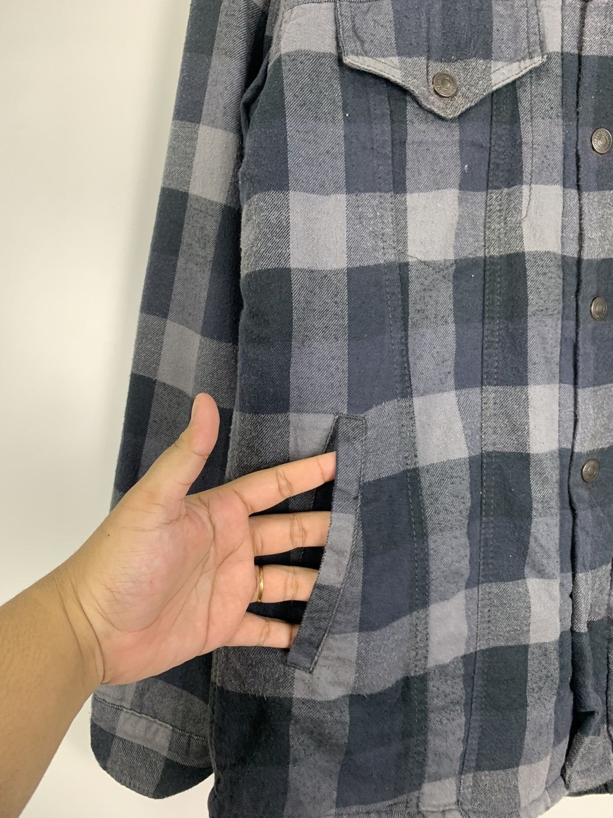 Flannel × Levi's × Vintage Vintage Levis flannel jacket Size US L / EU 52-54 / 3 - 8 Thumbnail