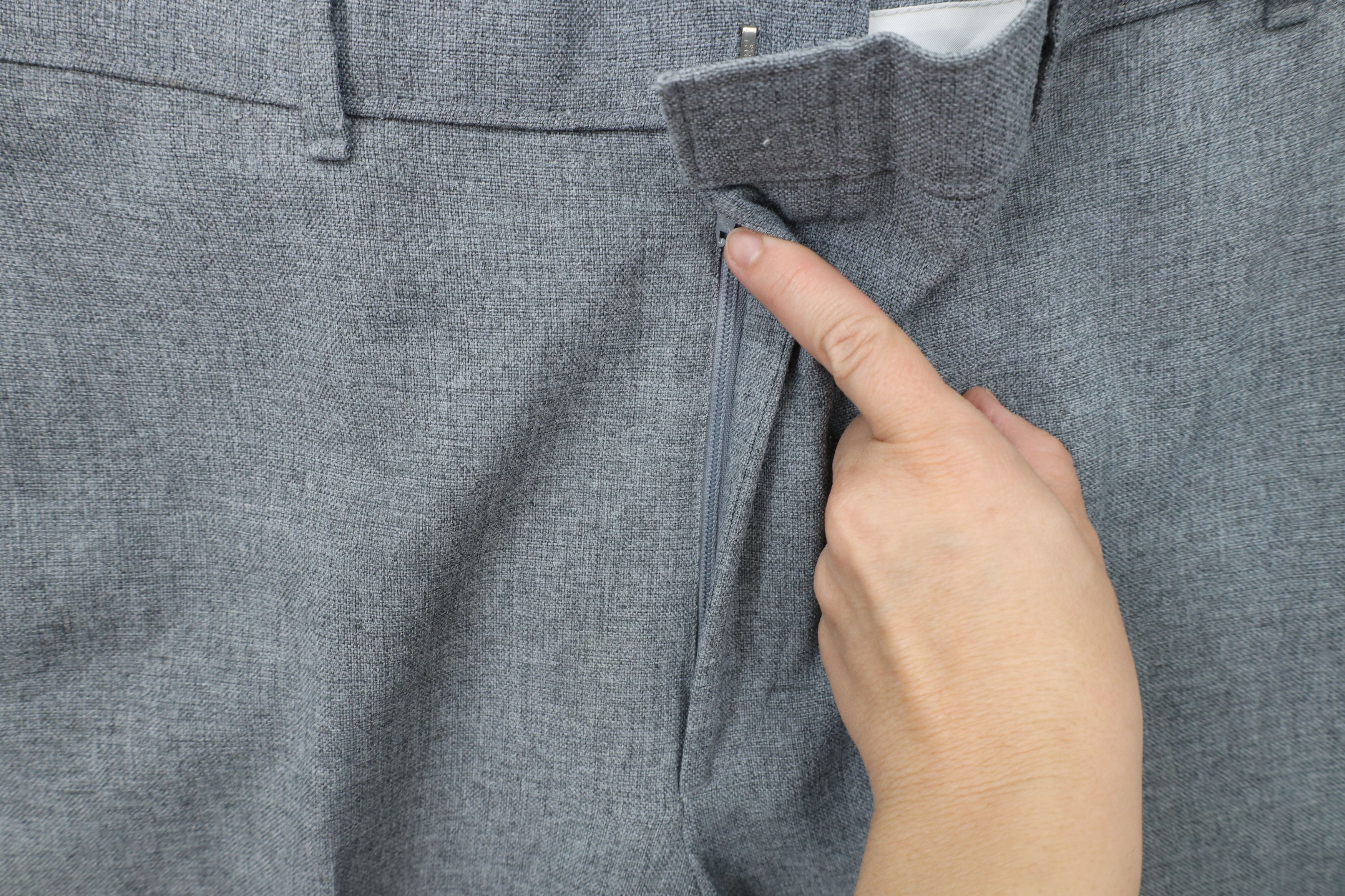 Levi's × Vintage Vintage 70s Levis Bell Bottoms Chino Pants Heather Gray USA Size US 36 / EU 52 - 5 Thumbnail