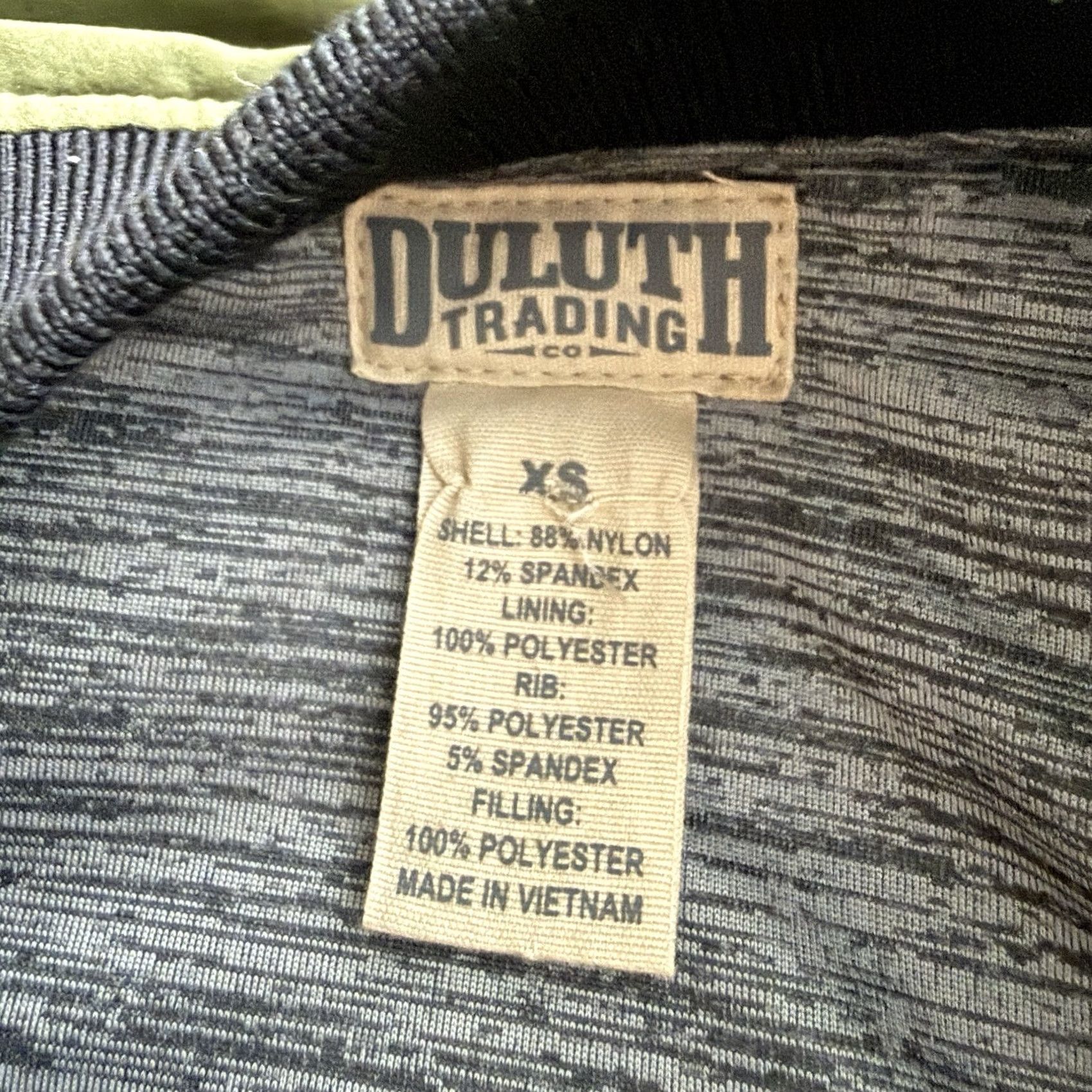 CO Duluth Trading Co Jacket Green Full Zip Bomber Style Mens XS Windbreaker Size US XS / EU 42 / 0 - 4 Thumbnail