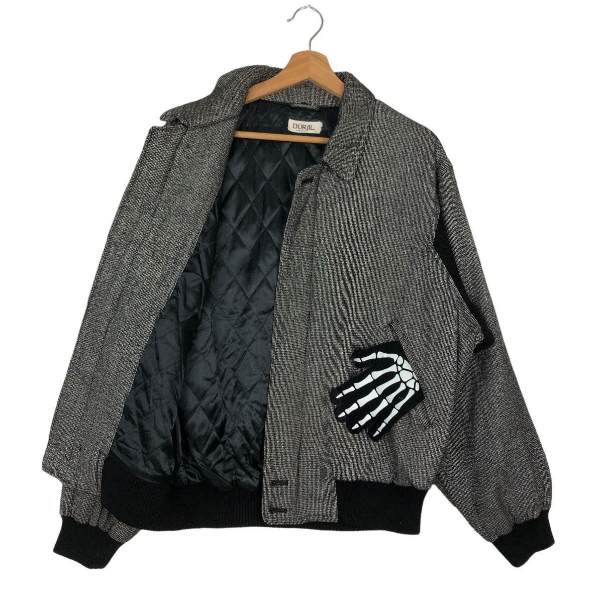 Japanese Brand × Vintage 🔥VINTAGE FLY BOMBER JACKET DURJIL ISSEY MIYAKE Size US L / EU 52-54 / 3 - 8 Thumbnail