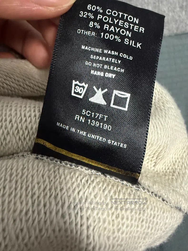 Fear of God Fear of God 5th Snowflake Gray Crewneck sweatshirt Size US M / EU 48-50 / 2 - 6 Thumbnail