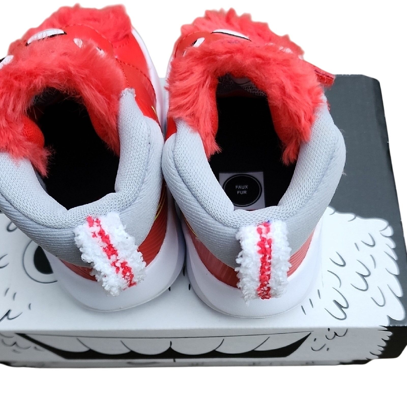Nike Nike Team Hustle Kids Red Sneakers Size US 4 / IT 34 - 5 Thumbnail
