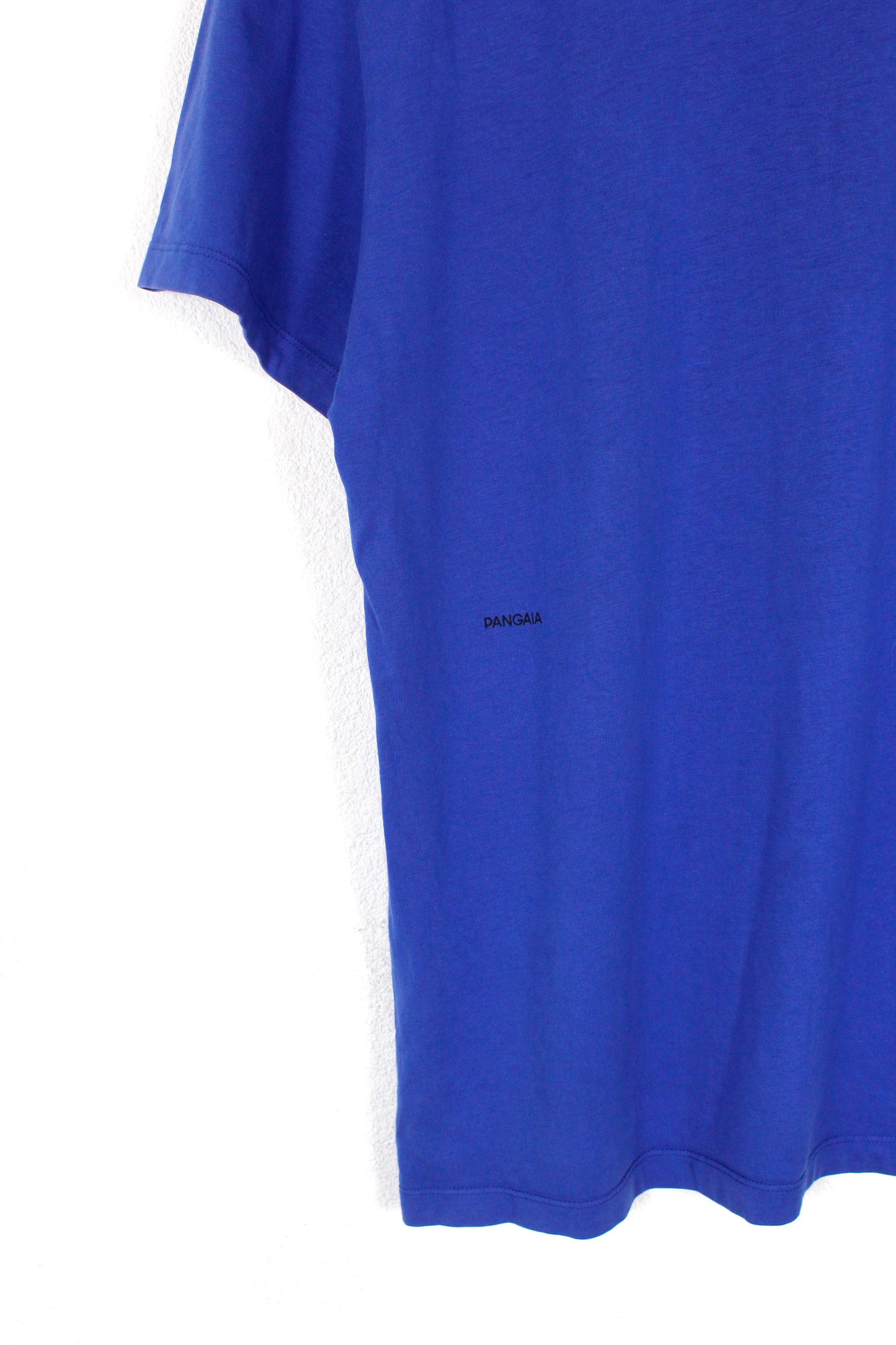 About:Blank × Pangaia Pangaia Blue Blank Logo Tee T-shirt Size US S / EU 44-46 / 1 - 4 Thumbnail