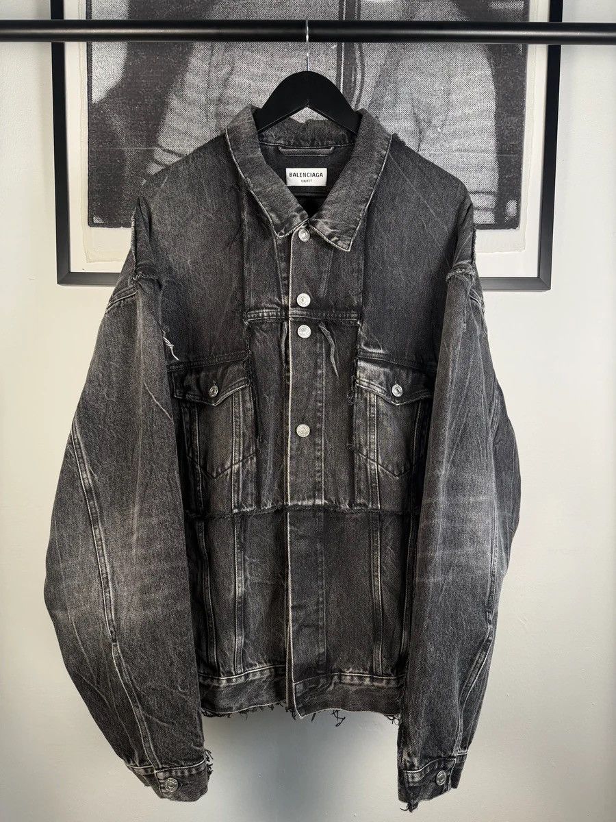 Balenciaga 🚭BALENCIAGA🚭SS22 MARGIELA INSPIRED RECONSTRUCTION JACKET Size US XL / EU 56 / 4 - 1 Thumbnail