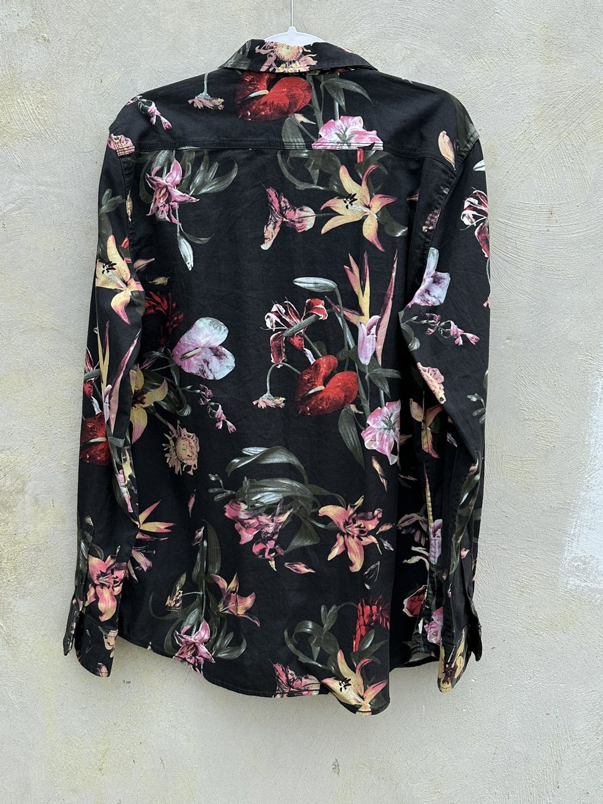 Vans VANS Floral Long Sleeve Shirt Size US L / EU 52-54 / 3 - 2 Thumbnail