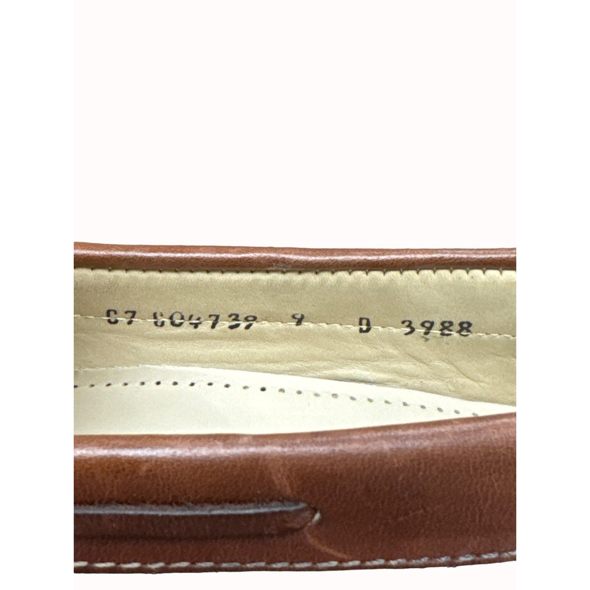 Cole Haan Cole Haan men’s brown leather tassel slip on loafer shoes 9D Size US 9 / EU 42 - 9 Thumbnail