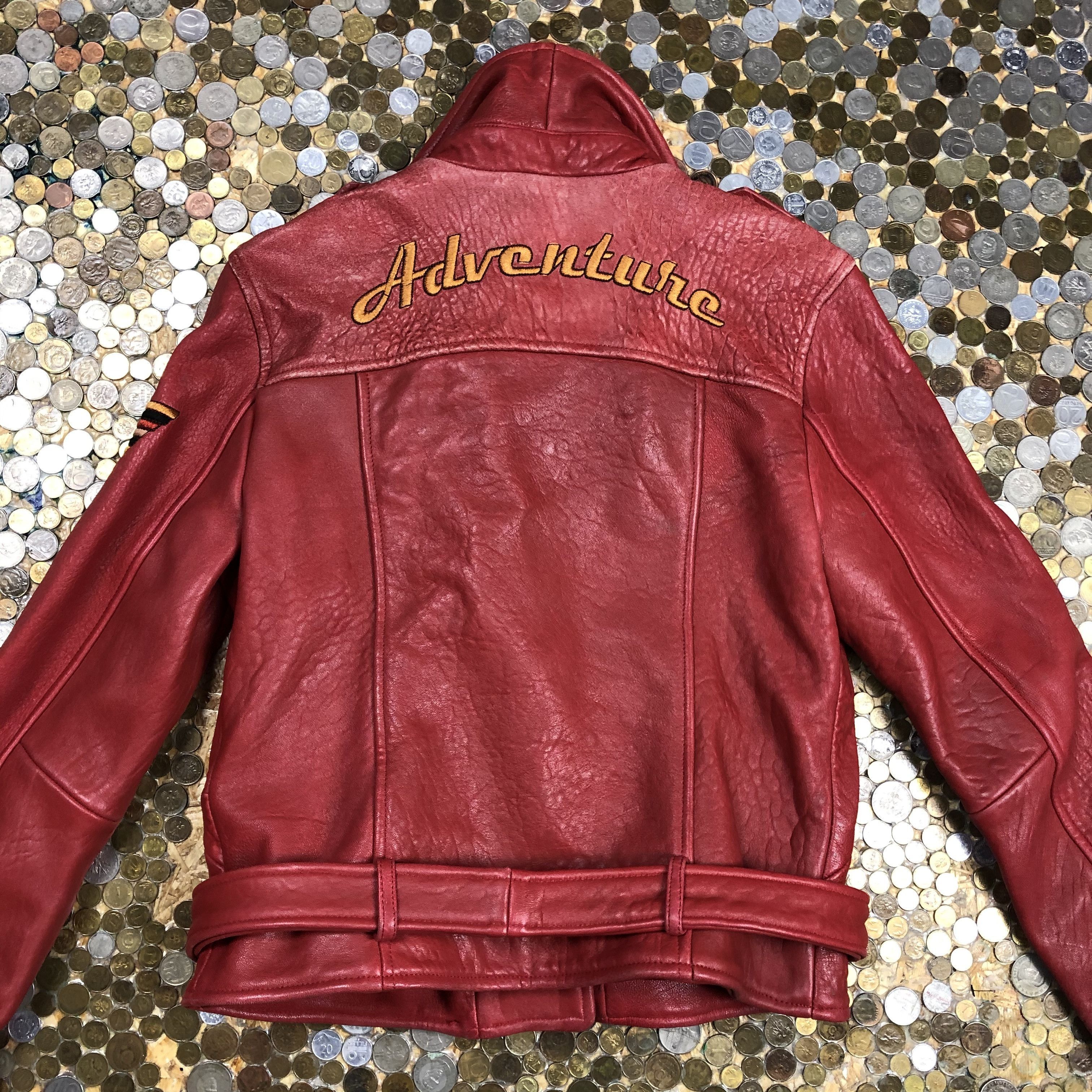 Vintage Gestuz Vintage Adventure Leather Jacket Ramones Size M / US 6-8 / IT 42-44 - 4 Thumbnail
