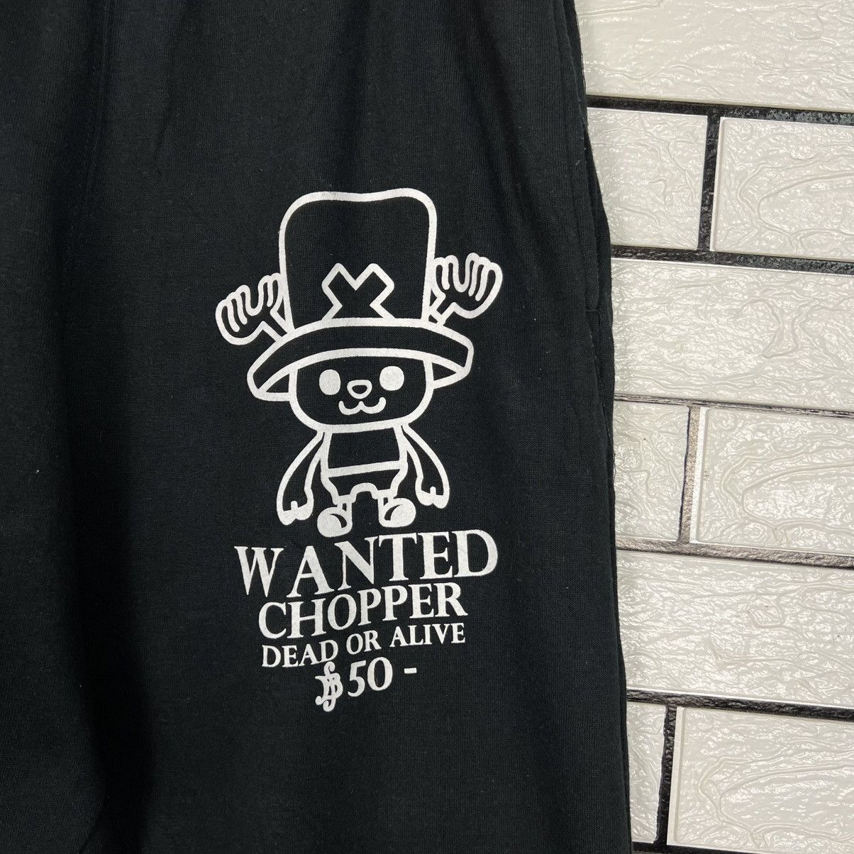 One Piece ONE PIECE Wanted Chopper Big Logo Sweatpant #4191-C190 Size US 30 / EU 46 - 8 Thumbnail