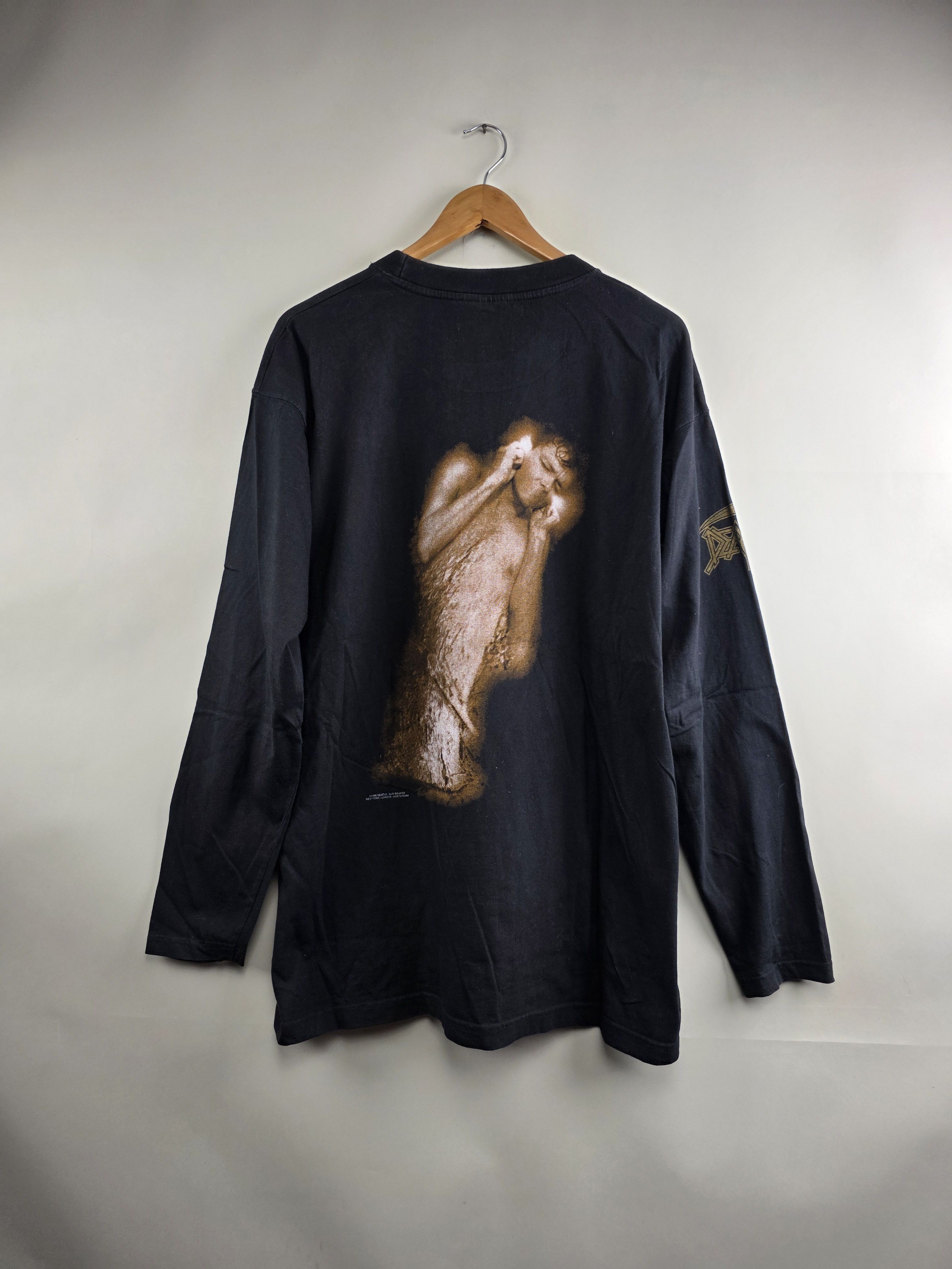 Band Tees × Vintage 1998 Death The sound of perseverance Long-sleeve XL Size US XL / EU 56 / 4 - 5 Thumbnail