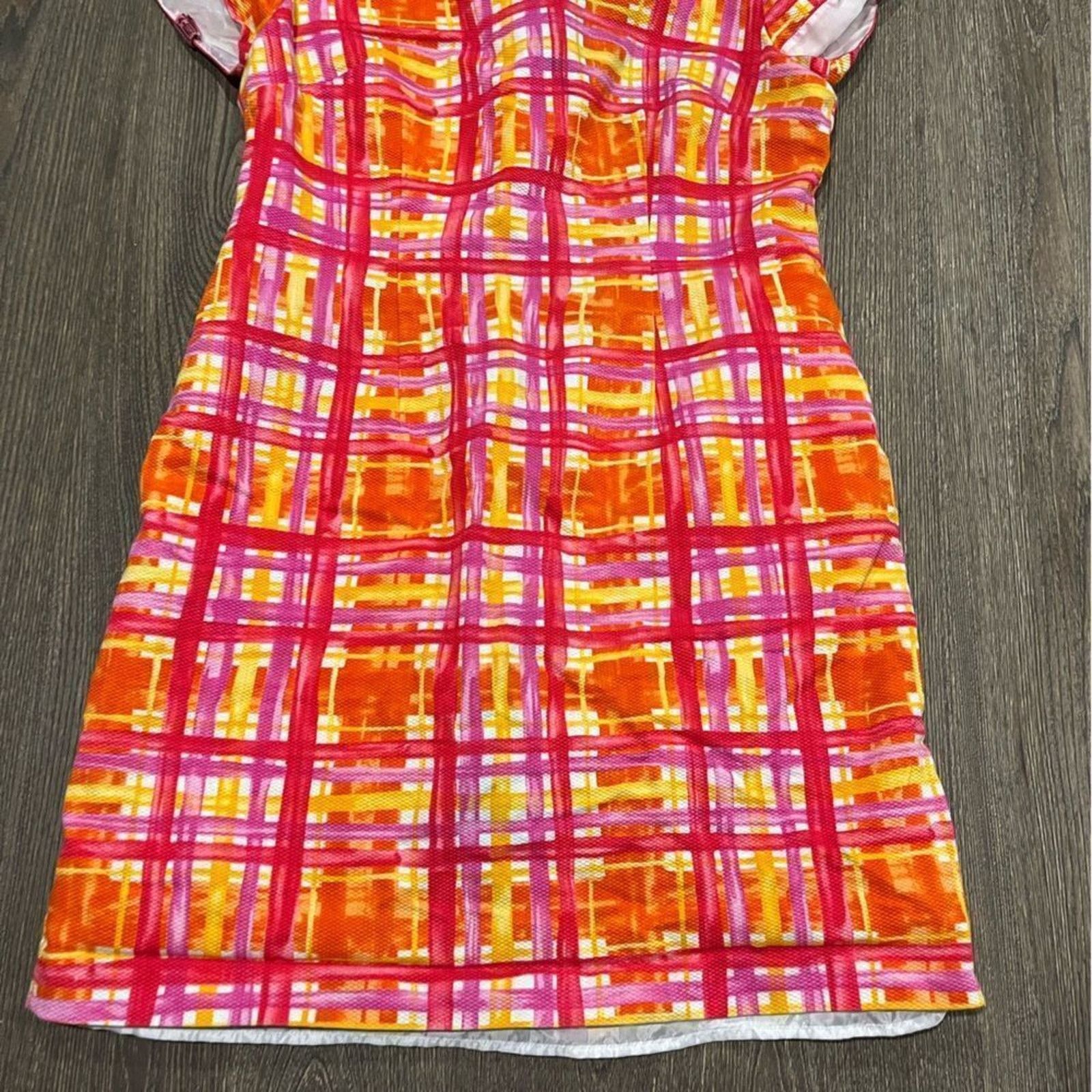 Vintage Jessica Howard Womens Shift Dress Knee Length Cap Sleeve 12 Size XL / US 12-14 / IT 48-50 - 2 Thumbnail