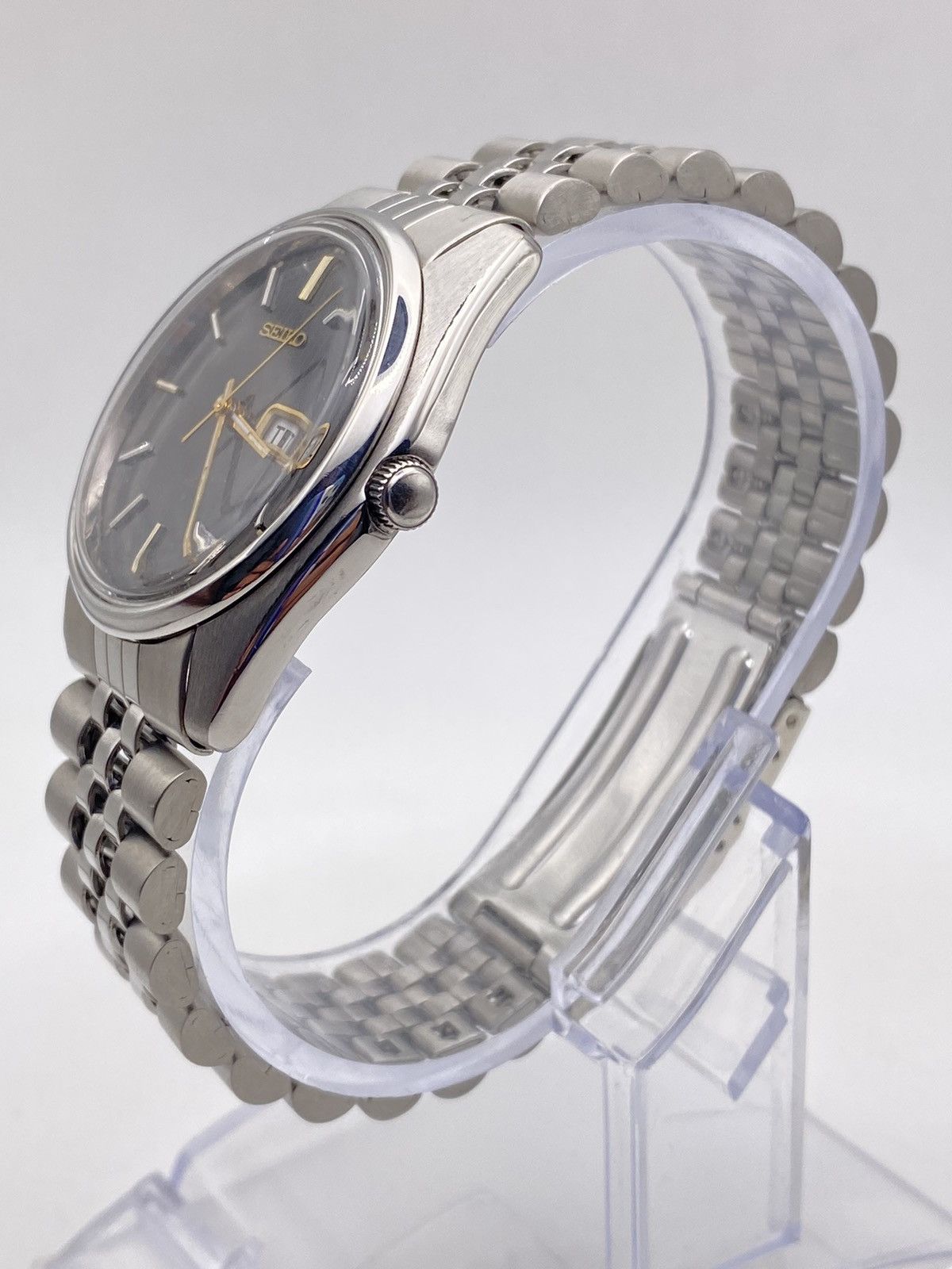 Seiko Vintage Seiko 5 Automatic 6309 Men’s Wristwatch Size 36 - 4 Thumbnail
