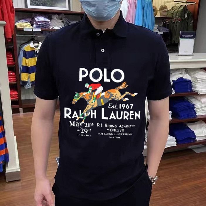 Polo Ralph Lauren Rare Ralph Lauren Polo cotton short-sleeved men's top Size US L / EU 52-54 / 3 - 2 Thumbnail