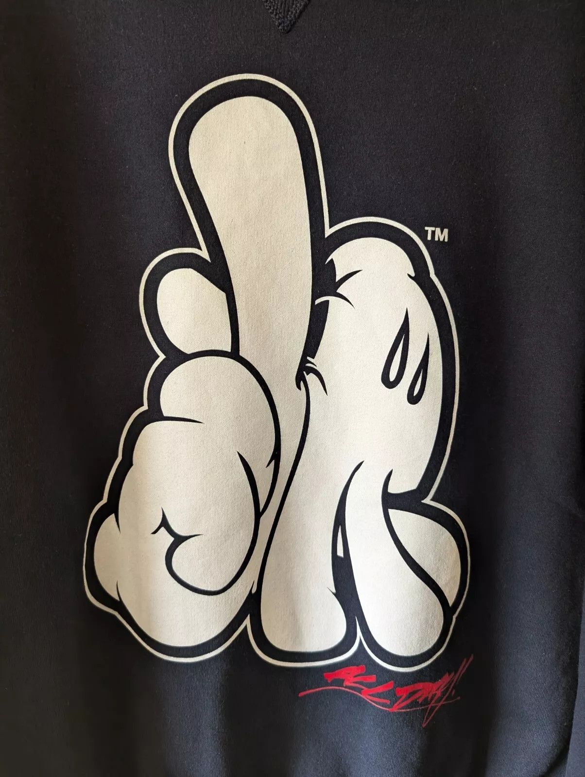 Champion × Dissizit OG Slick LA Hands Art Freeway Edition Champion Crewneck Size US L / EU 52-54 / 3 - 2 Thumbnail
