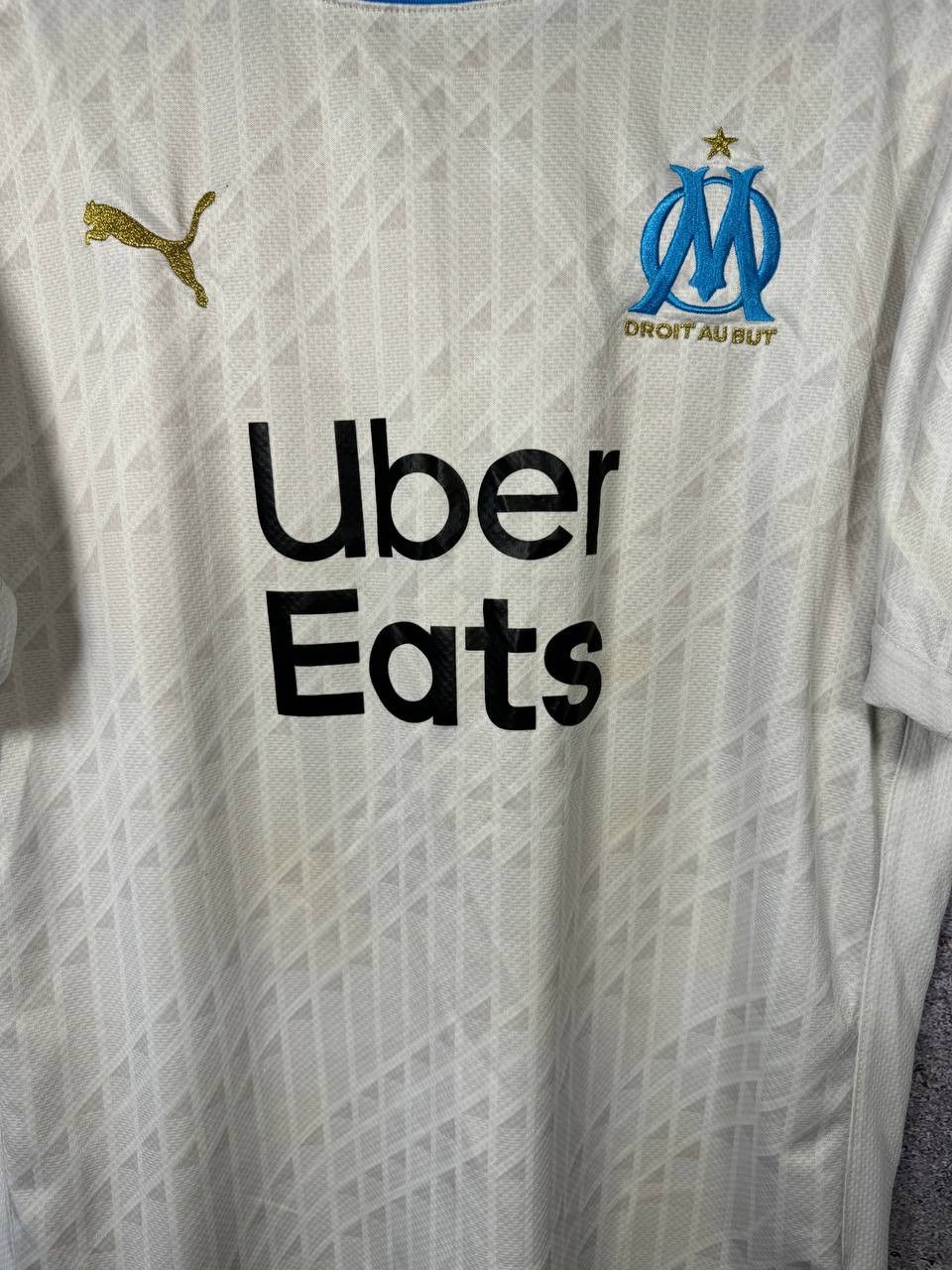 Puma × Vintage Olympique Marseille 2020/21 Puma Vintage Soccer Jersey Large Size US L / EU 52-54 / 3 - 4 Thumbnail