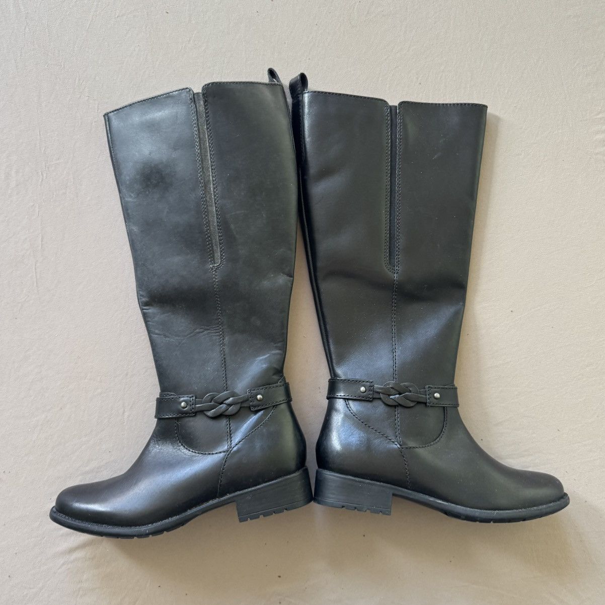 Clarks Clark’s Plaza Impress Riding Boots Size US 7 / IT 37 - 2 Thumbnail