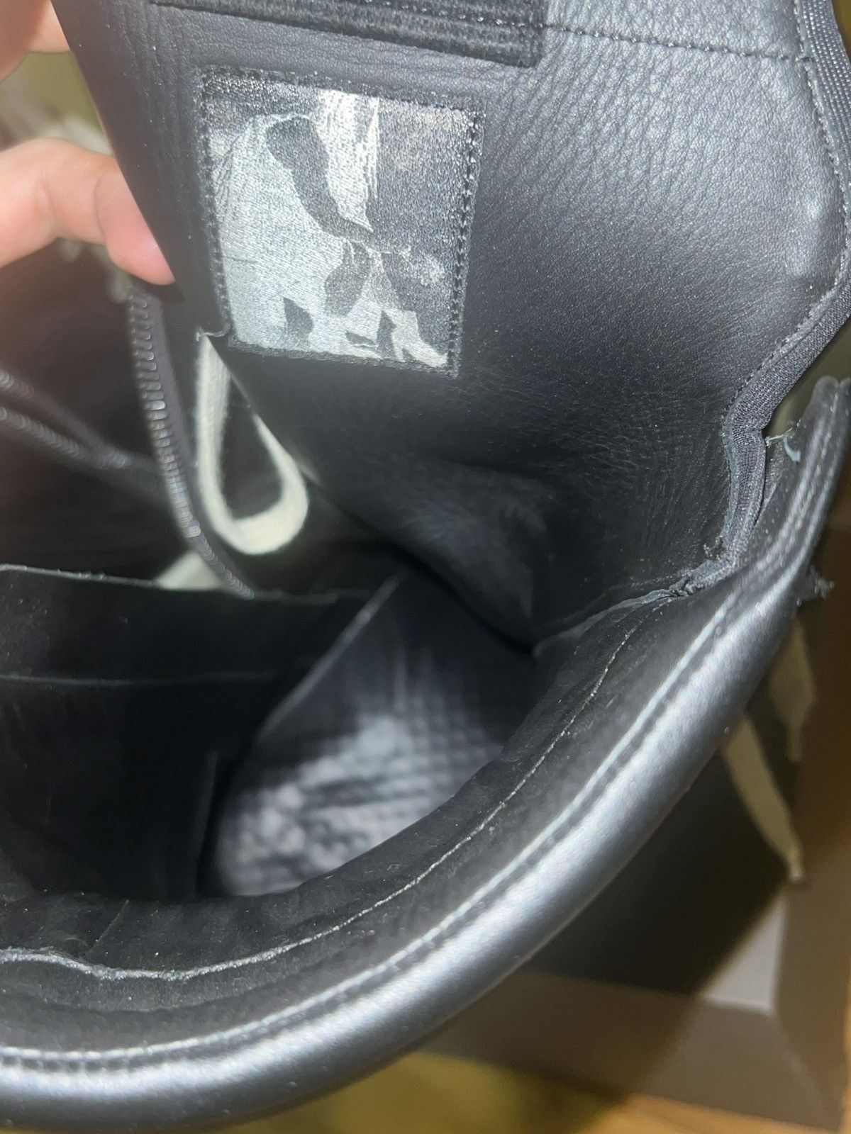Rick Owens Rick Owens 2022 Black Calfskin Cargobaskets size 45 Size US 12 / EU 45 - 4 Thumbnail