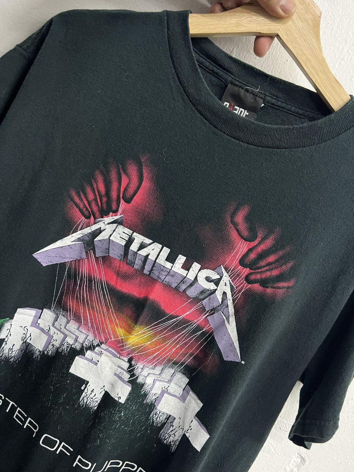 Band Tees × Giant × Metallica Vintage Metallica Master Of Puppets Giant Tee Size US M / EU 48-50 / 2 - 11 Thumbnail