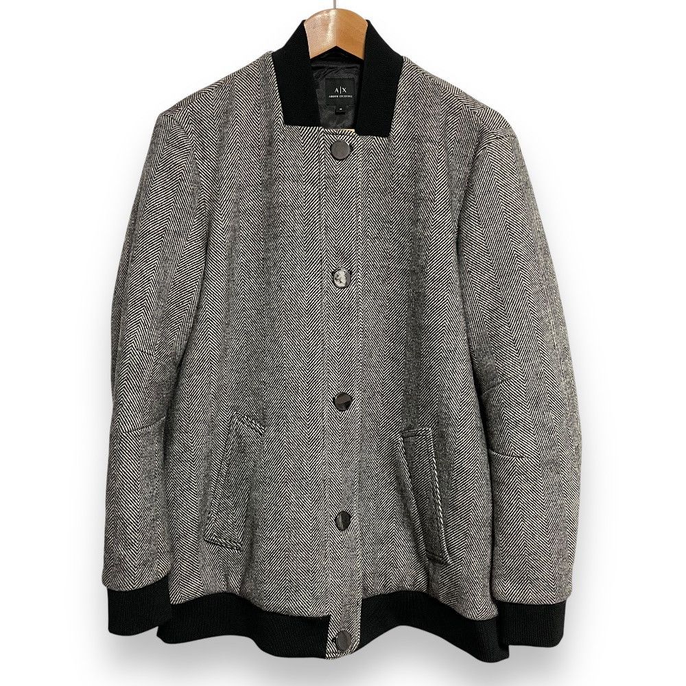Armani Armani Armani Exchange Herringbone Jacket Others Outerwear DUTY FREE for USA Size ONE SIZE - 1 Thumbnail