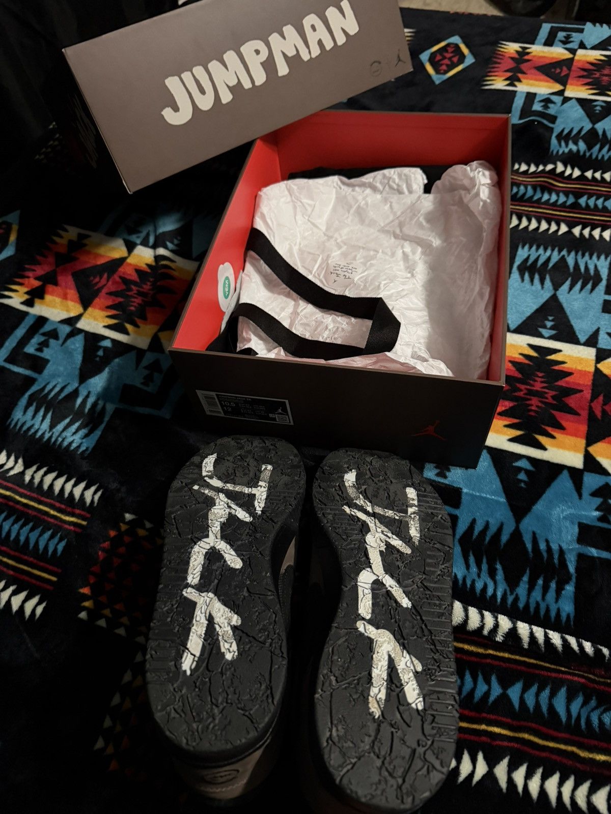 Nike × Travis Scott Jordan jumpman jack TR Size US 10.5 / EU 43-44 - 5 Thumbnail