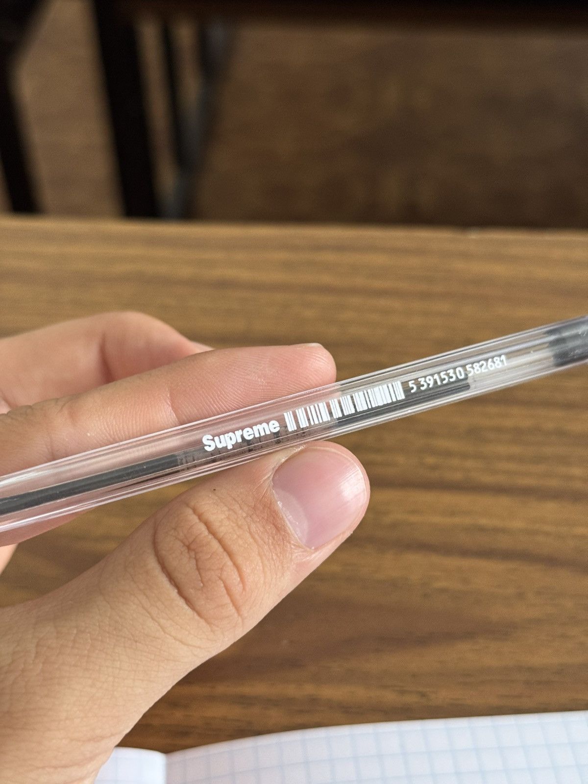Supreme RARE TRANSPARENT SUPREME PEN Size ONE SIZE - 2 Thumbnail