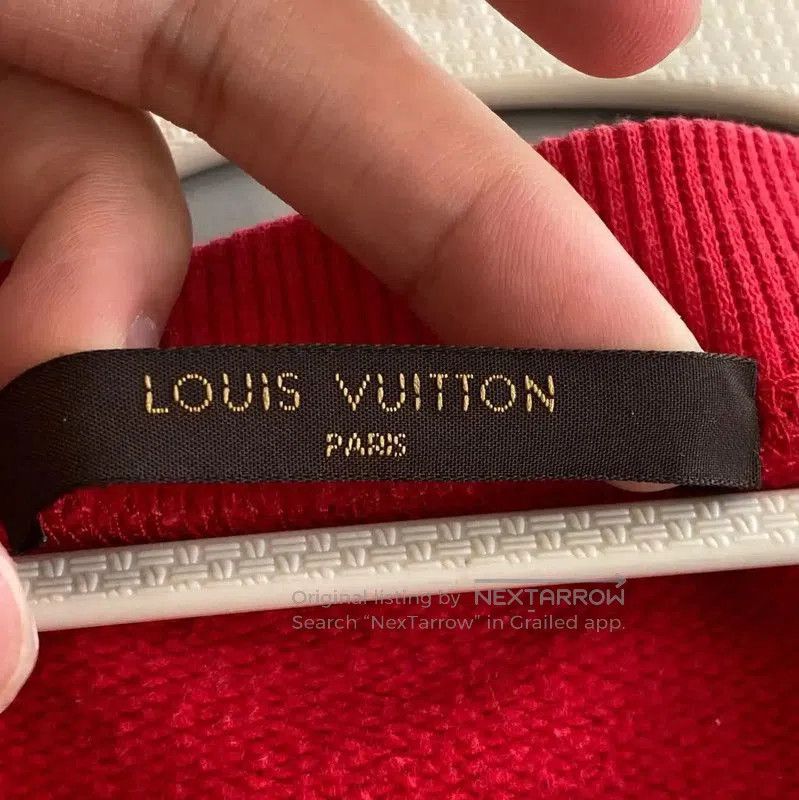 Louis Vuitton Louis Vuitton Red Cotton Men's Hoodie . Size US XS / EU 42 / 0 - 3 Thumbnail
