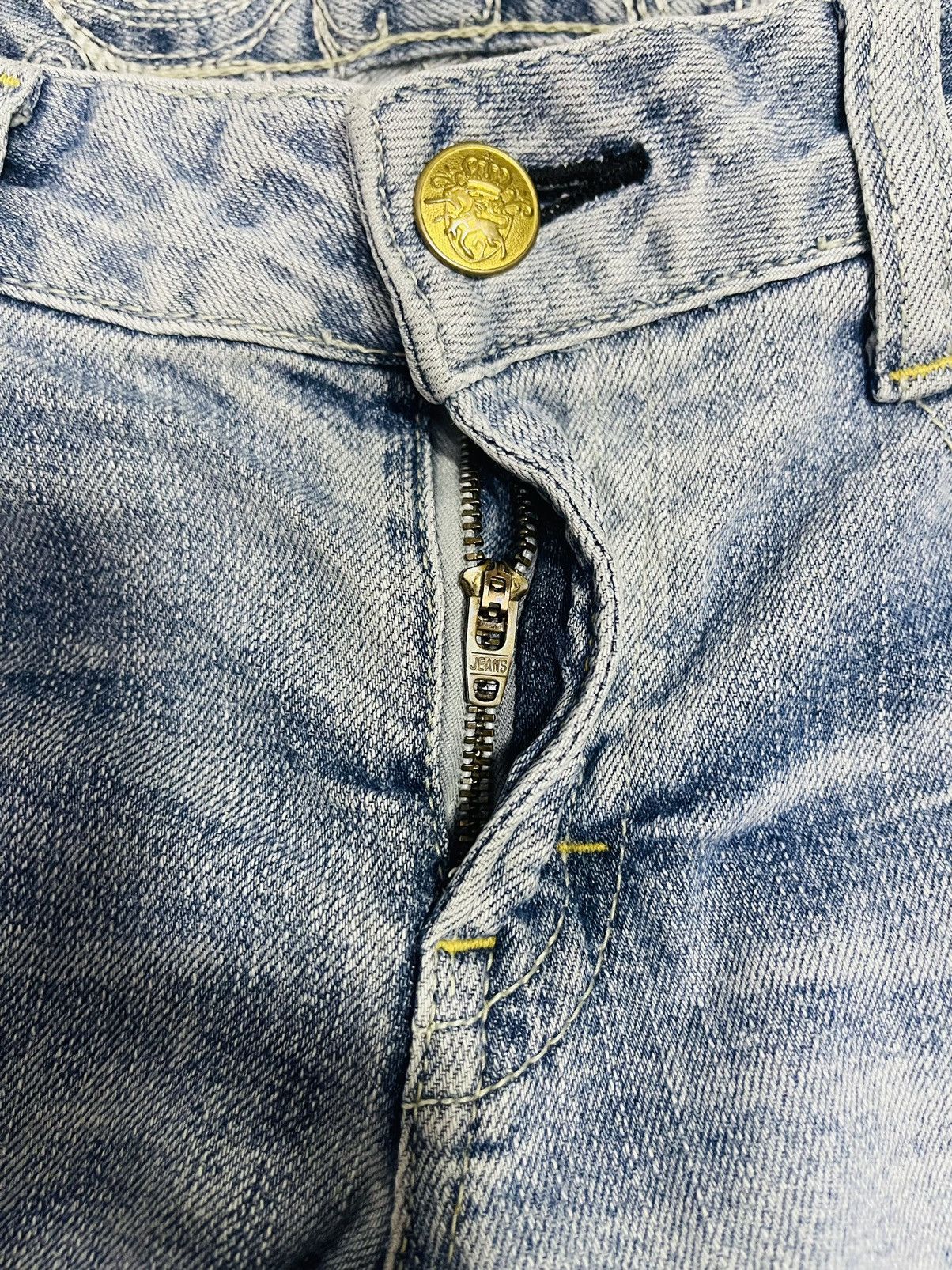 Japanese Brand Unbranded Distressed Jeans (16) Size 28" / US 6 / IT 42 - 8 Thumbnail