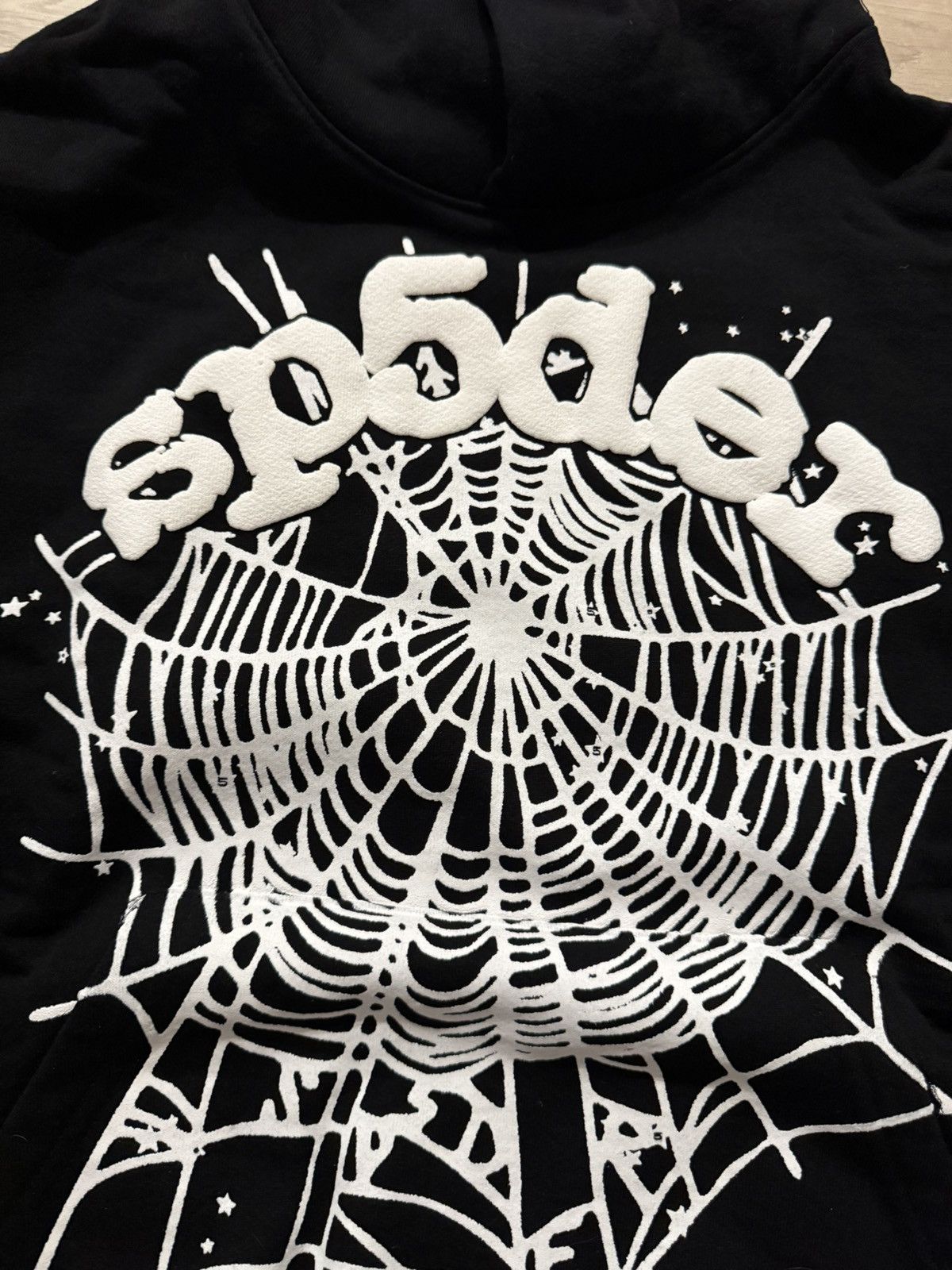 Sp5der SP5DER OG WEB HOODIE | BLACK Size US S / EU 44-46 / 1 - 2 Thumbnail