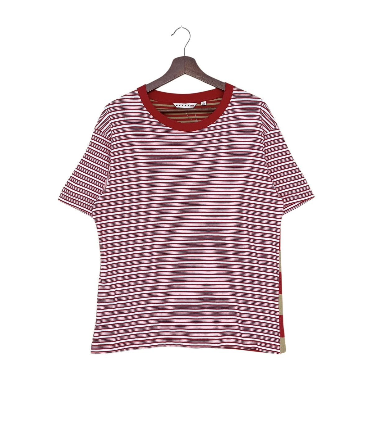Japanese Brand × Marni × Uniqlo Vintage Japanese Brand Marni X Uniqlo T-shirt 2000s Size US M / EU 48-50 / 2 - 1 Thumbnail