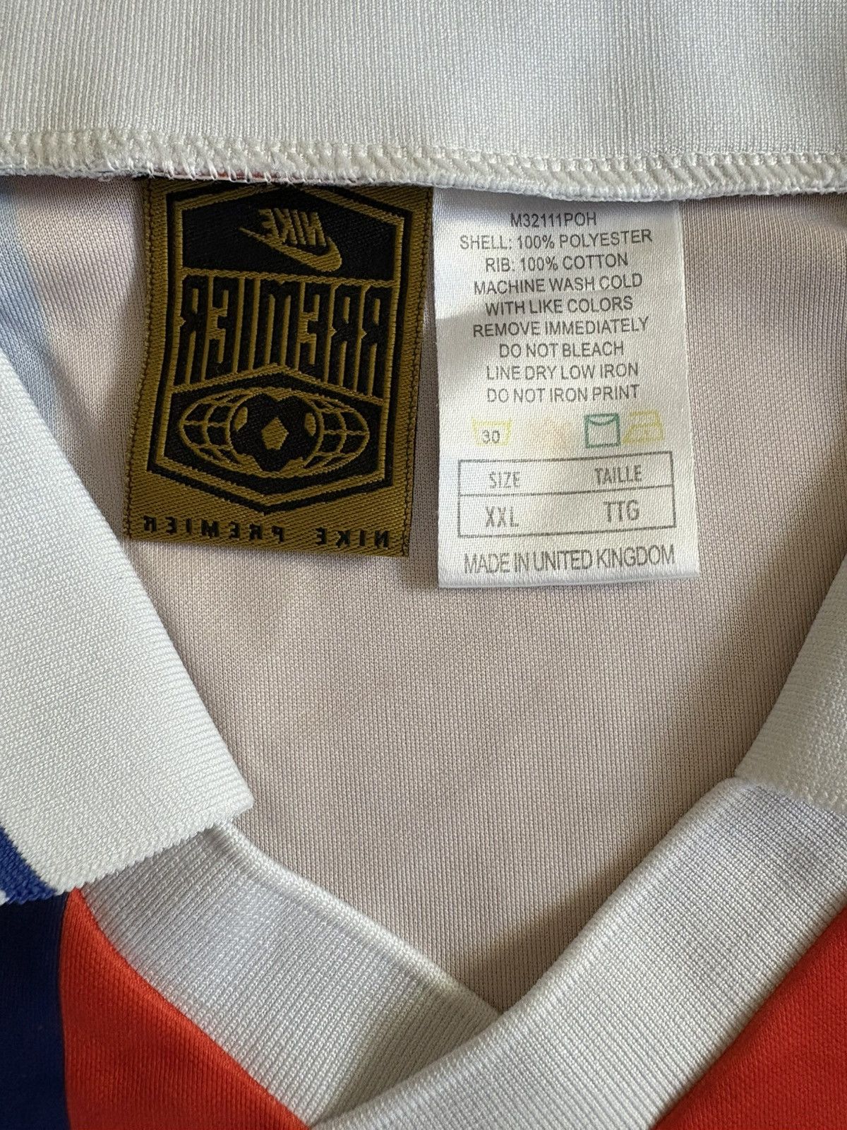 Nike PSG 1993/94 Home Kit (Re Retro) Size US XXL / EU 58 / 5 - 4 Thumbnail