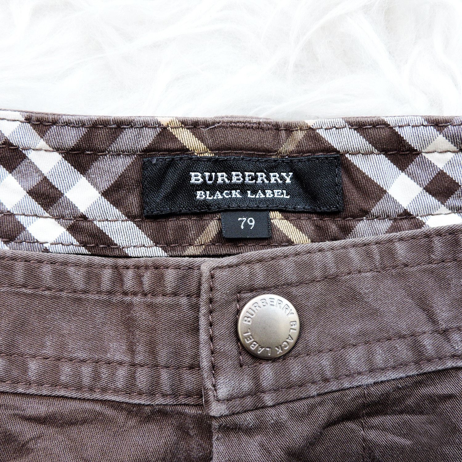 Burberry BURBERRY BLACK LABEL BROWN SHORT PANTS Size US 35 - 5 Thumbnail