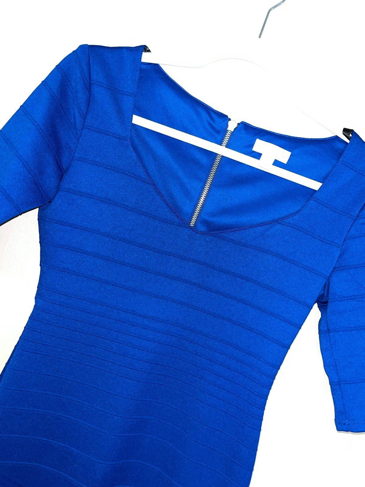Designer Bisou Bisou royal blue dress size 2 Size XS / US 0-2 / IT 36-38 - 1 Thumbnail