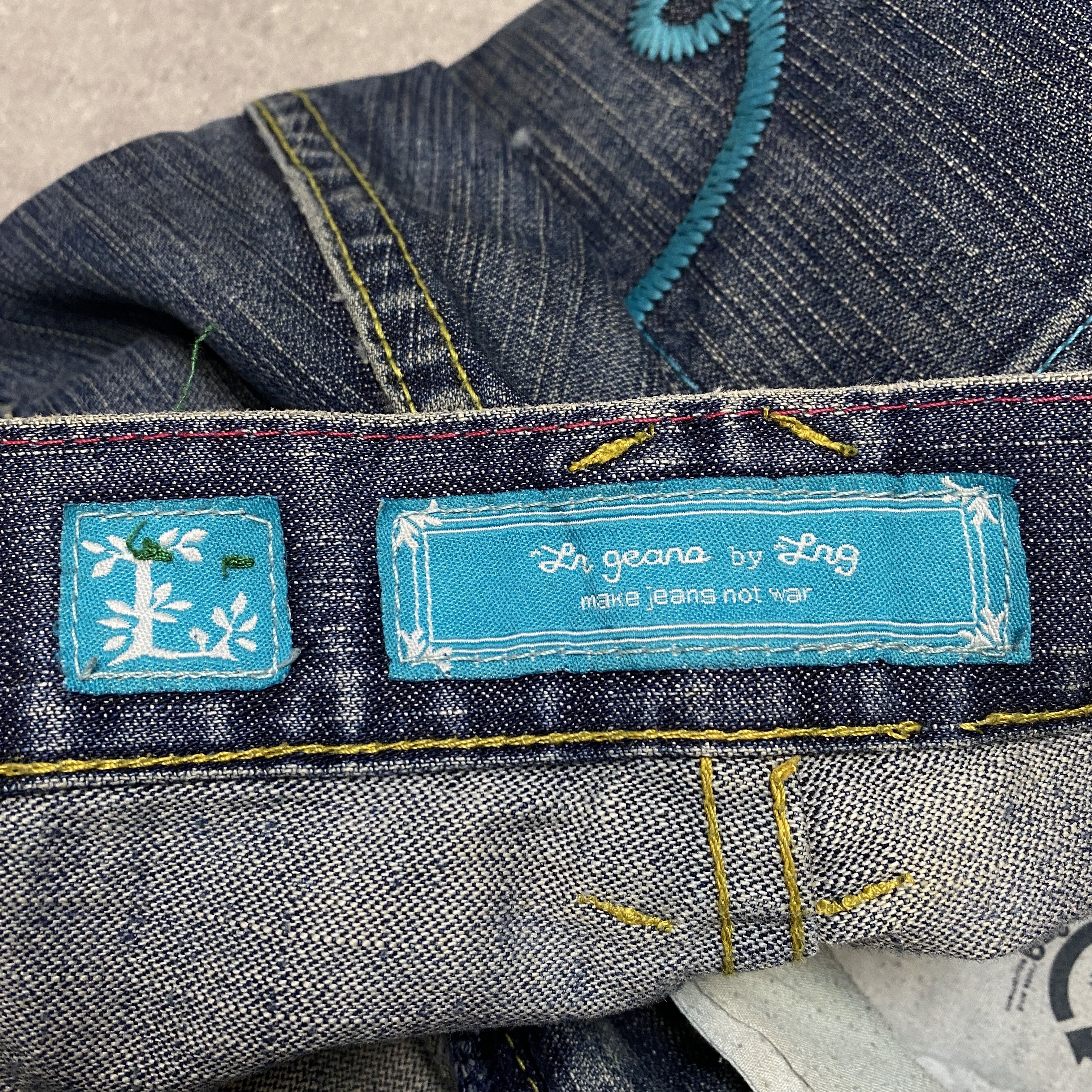 LRG × Rap Tees × Vintage Lrg jeans splattered baggy jeans - 36/38 Size US 36 / EU 52 - 8 Thumbnail