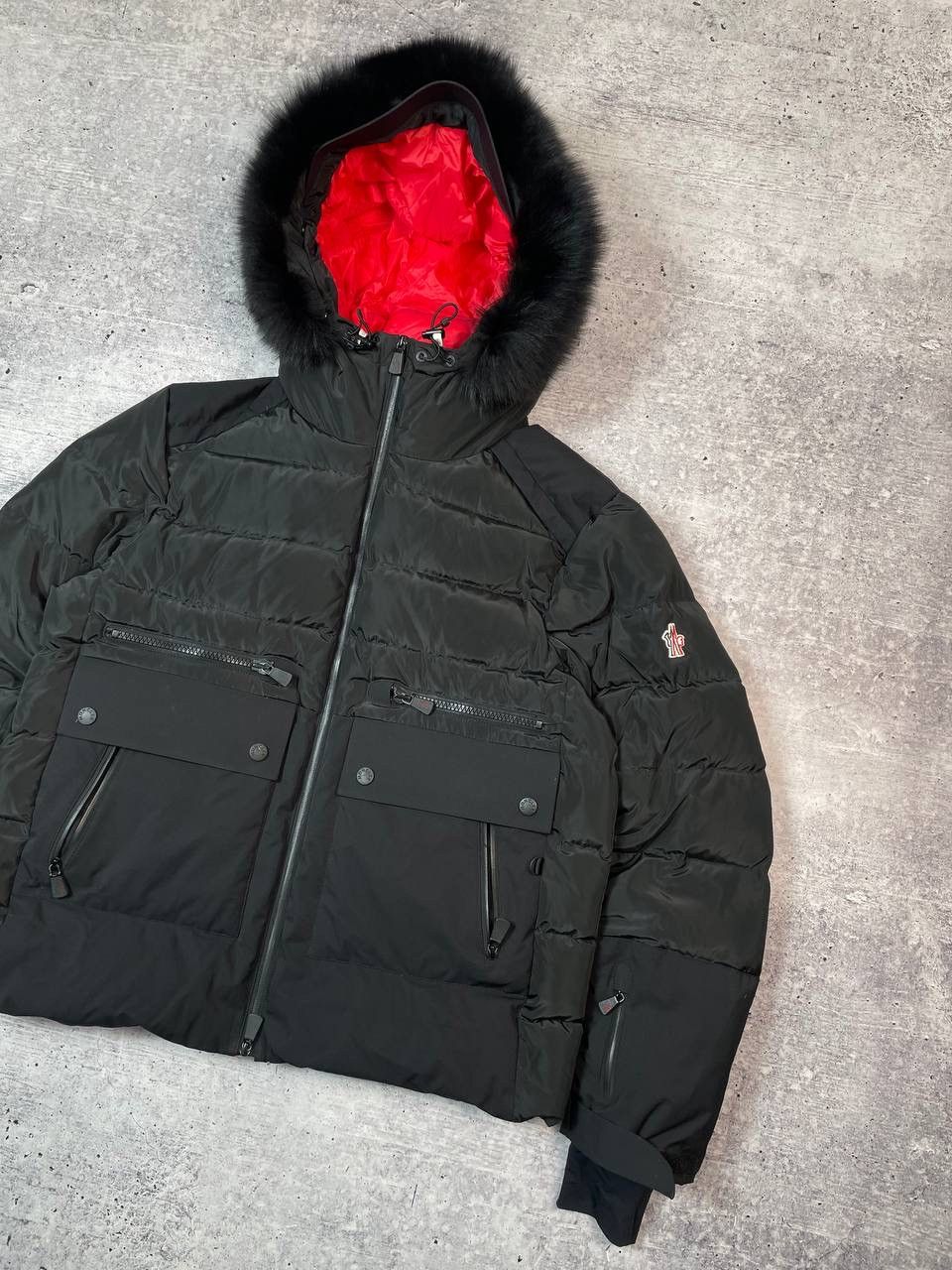 Moncler Grenoble Moncler Grenoble Down Puffer Faux Fur Ski Jacket Y2K Size XL / US 12-14 / IT 48-50 - 3 Thumbnail
