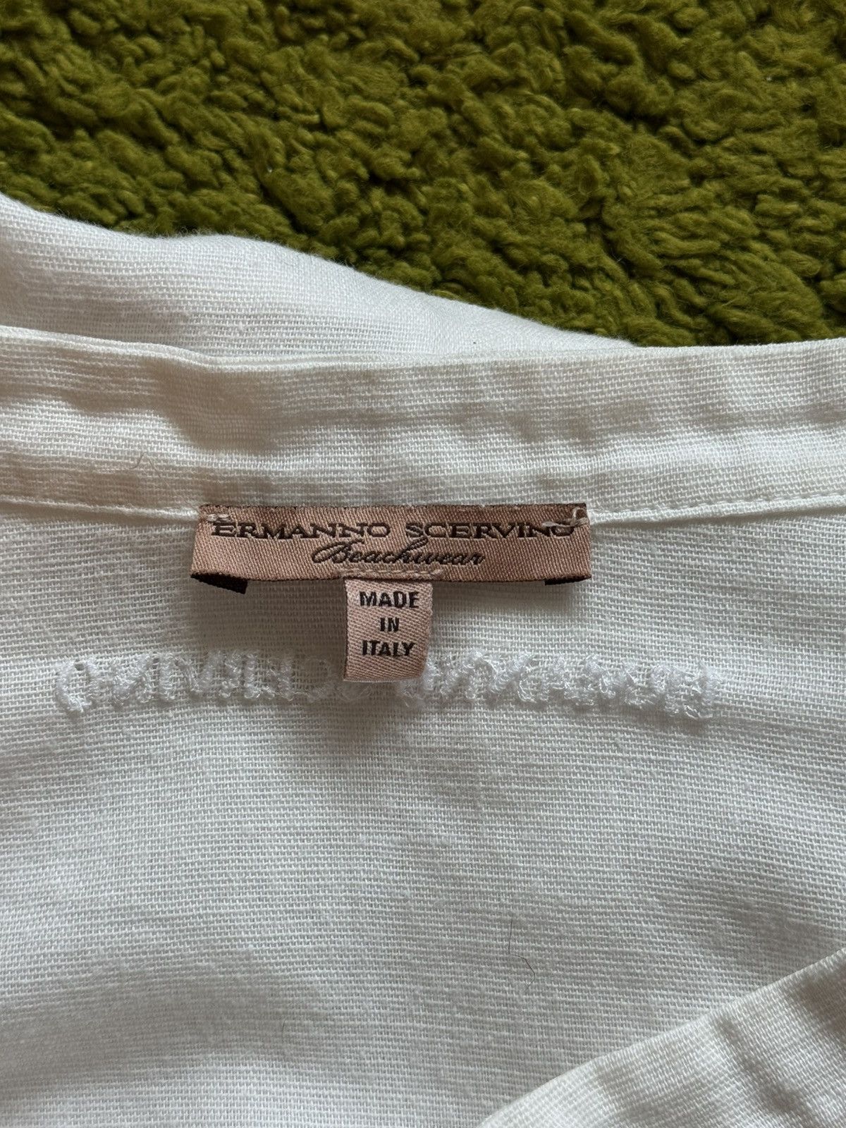 Ermanno Scervino Ermanno Scervino luxury linen blouse shirt Size M / US 6-8 / IT 42-44 - 5 Thumbnail