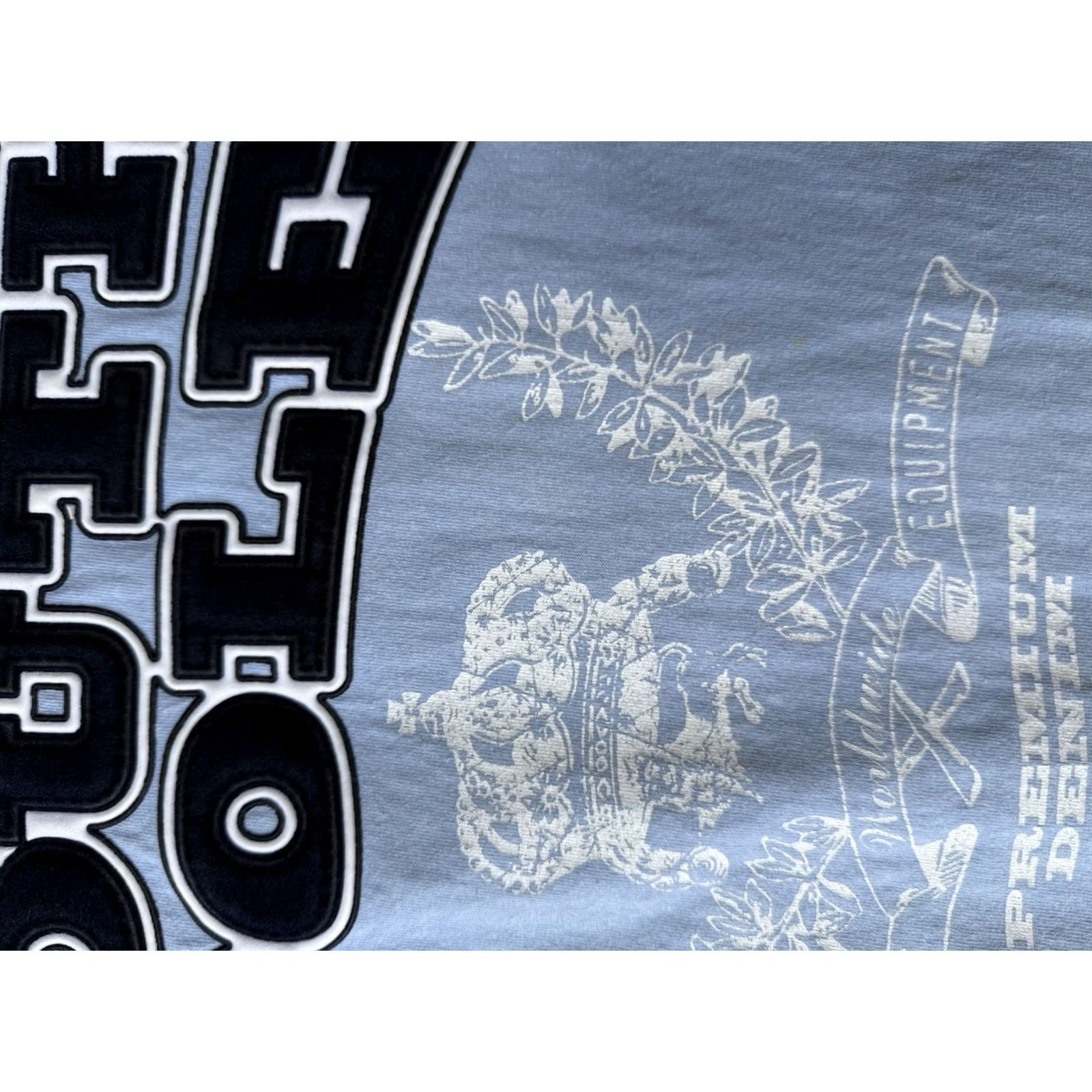 Southpole VINTAGE South Pole Spellout T-Shirt Large Blue 90s Hip Hop Graphic Print Crew Neck Men Boys Size US L / EU 52-54 / 3 - 7 Thumbnail