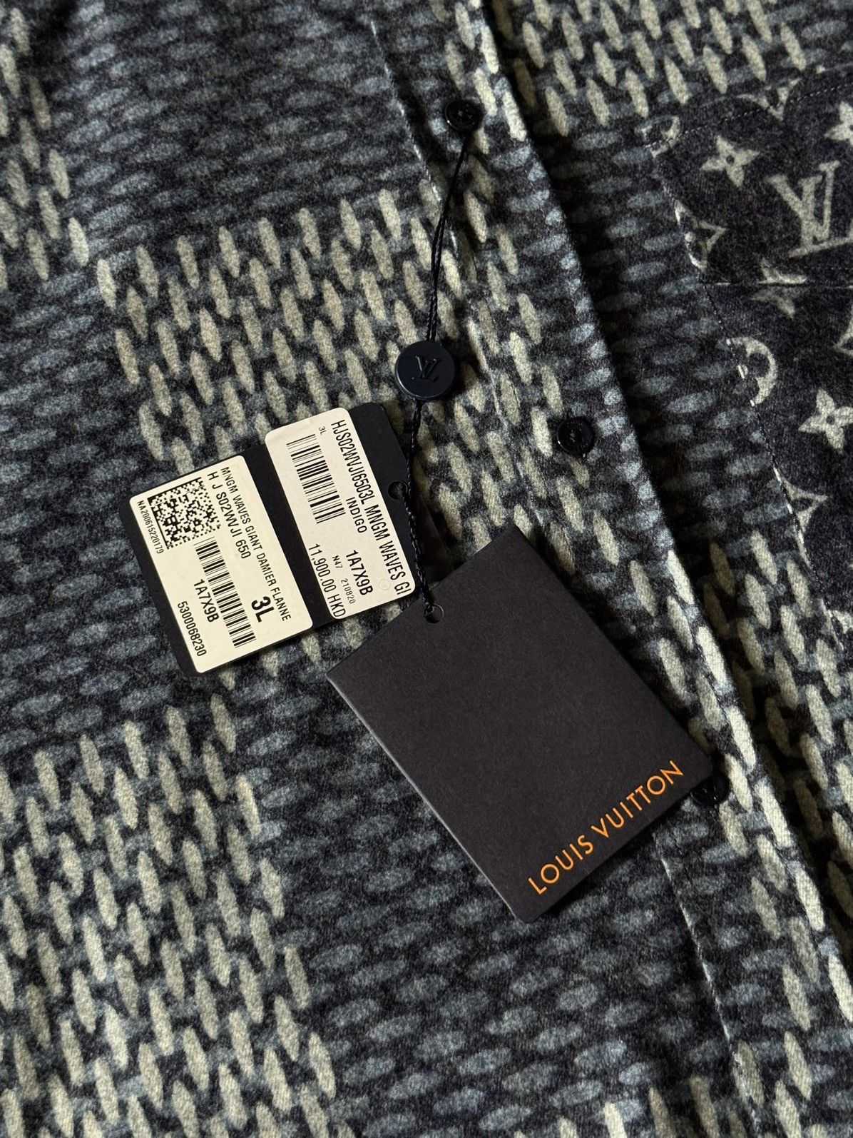 Louis Vuitton Louis Vuitton - Virgil Abloh / Nigo - SS20 - Flannel Shirt Size US XXL / EU 58 / 5 - 6 Thumbnail