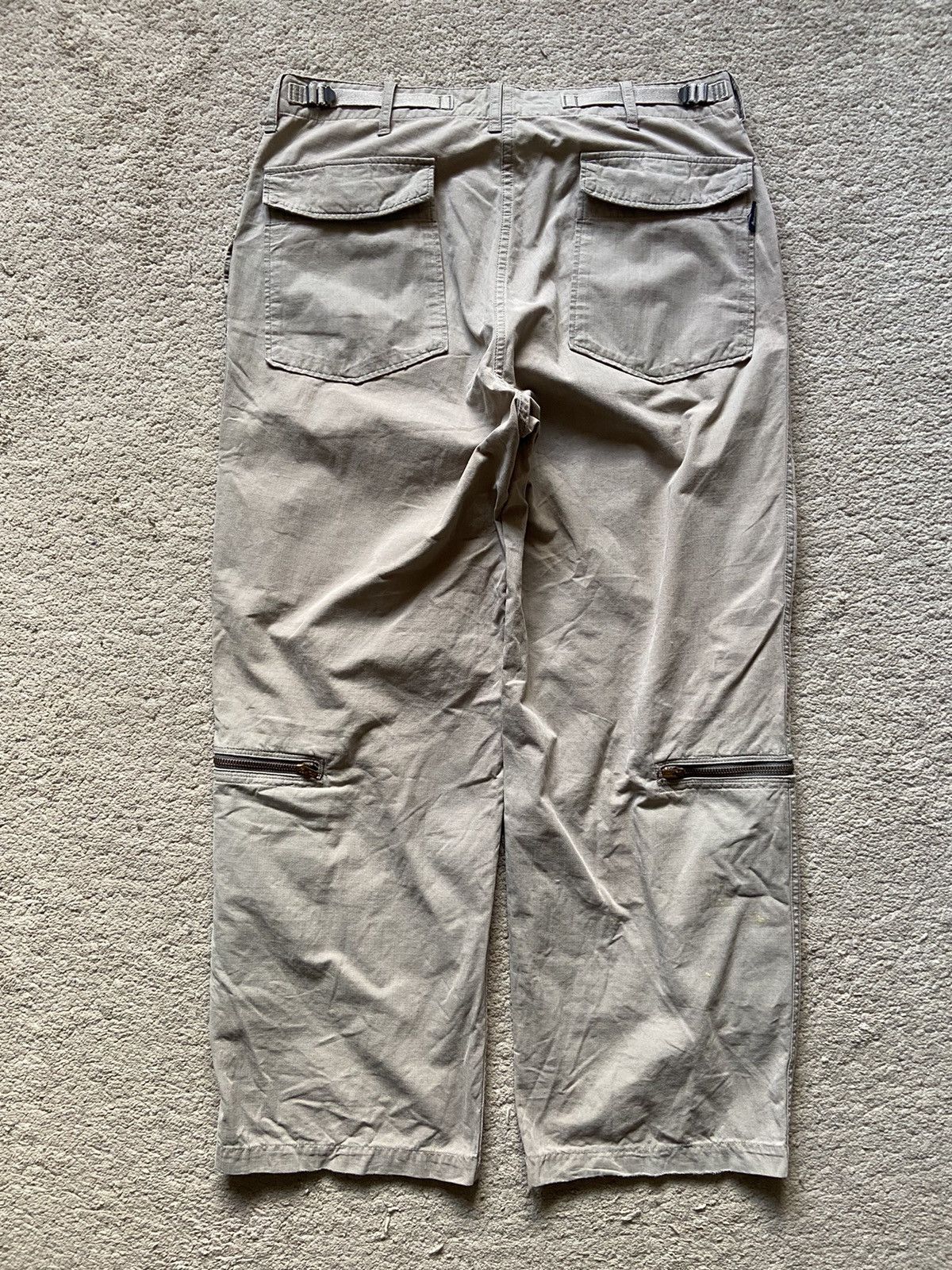 Avirex Vintage Avirex Multi Zipper Pocket Parachute Bondage Pants Size US 34 / EU 50 - 14 Thumbnail