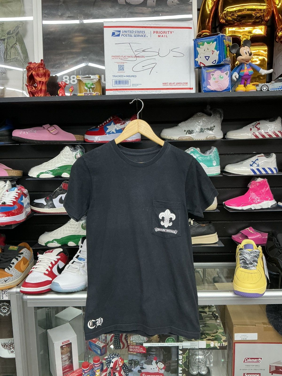 Chrome Hearts Chrome Hearts Scroll Fleur Tee Size US S / EU 44-46 / 1 - 1 Thumbnail