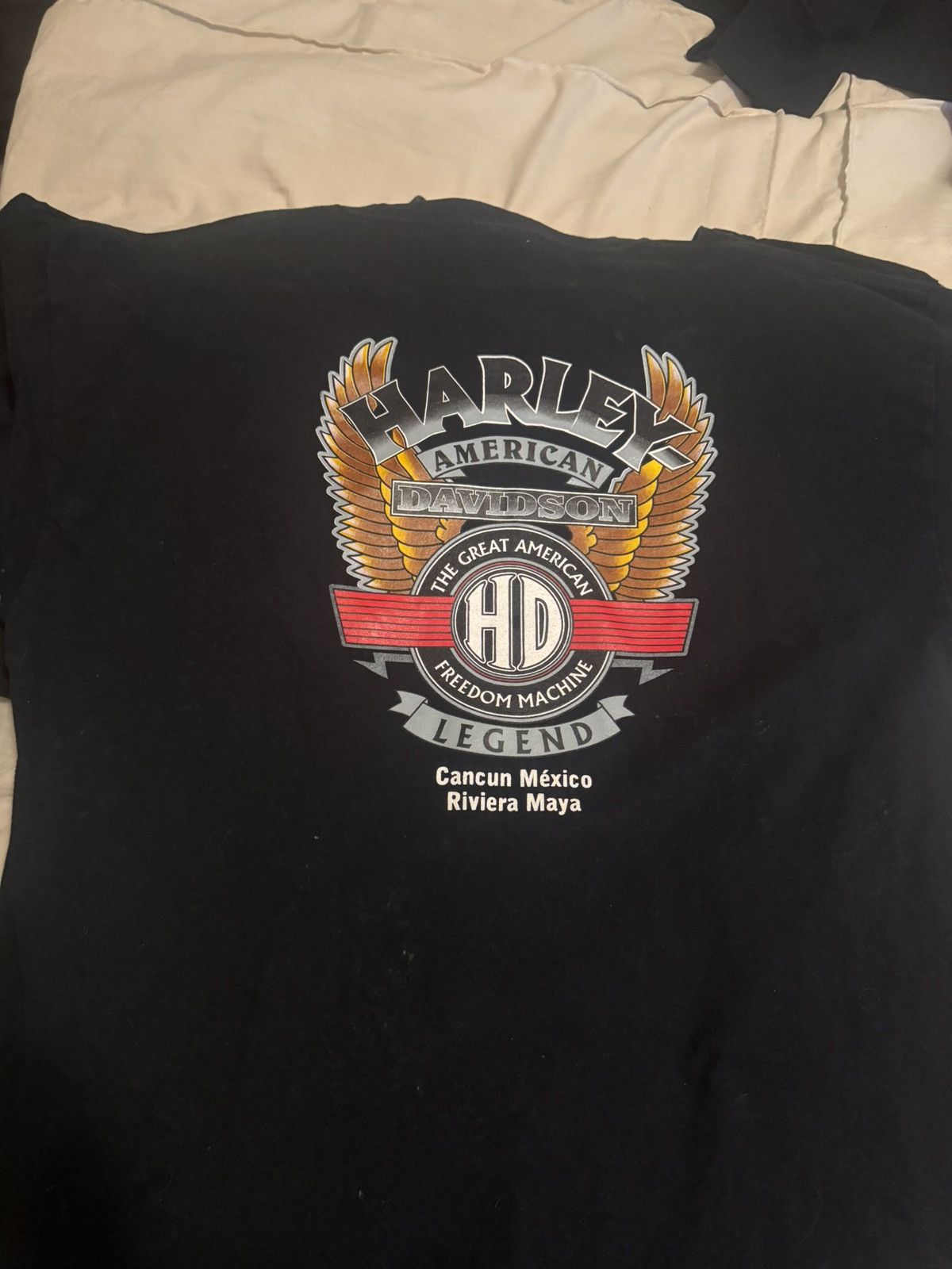 Harley Davidson × Vintage Vintage Harley Davidson CANCUN, MX Tee Size US L / EU 52-54 / 3 - 2 Thumbnail