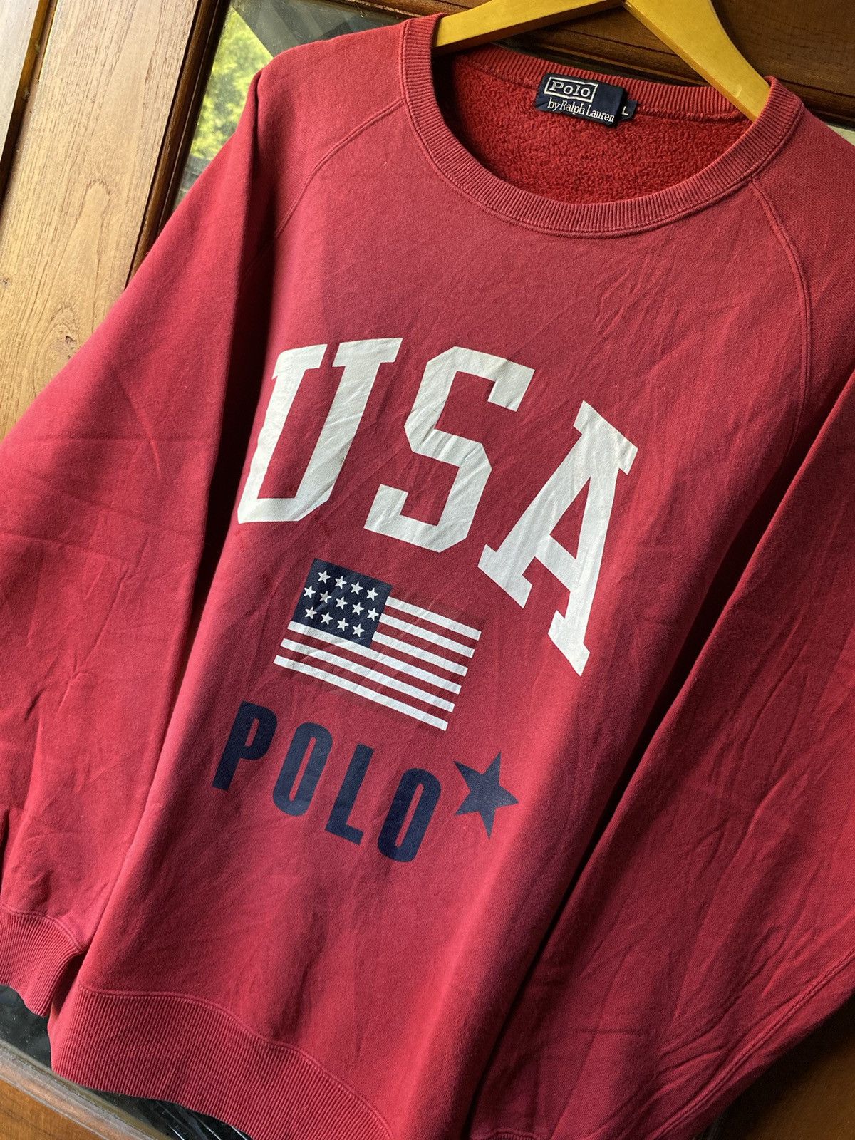 Polo Ralph Lauren × Ralph Lauren Vintage POLO RALPH LAUREN USA Crewneck Size US L / EU 52-54 / 3 - 2 Thumbnail