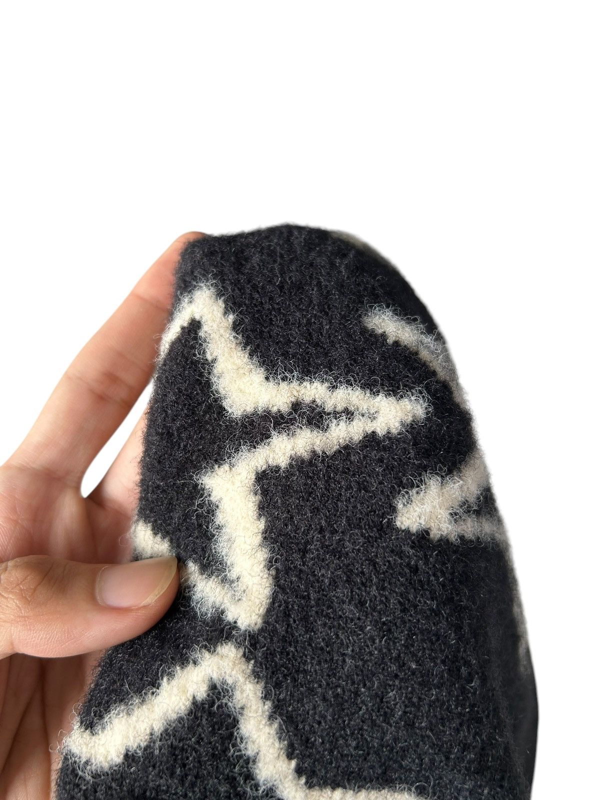 Japanese Brand × Kapital × Vintage Japanese Punk Bondage Style fur hairy Big Beanie Hats Size ONE SIZE - 4 Thumbnail