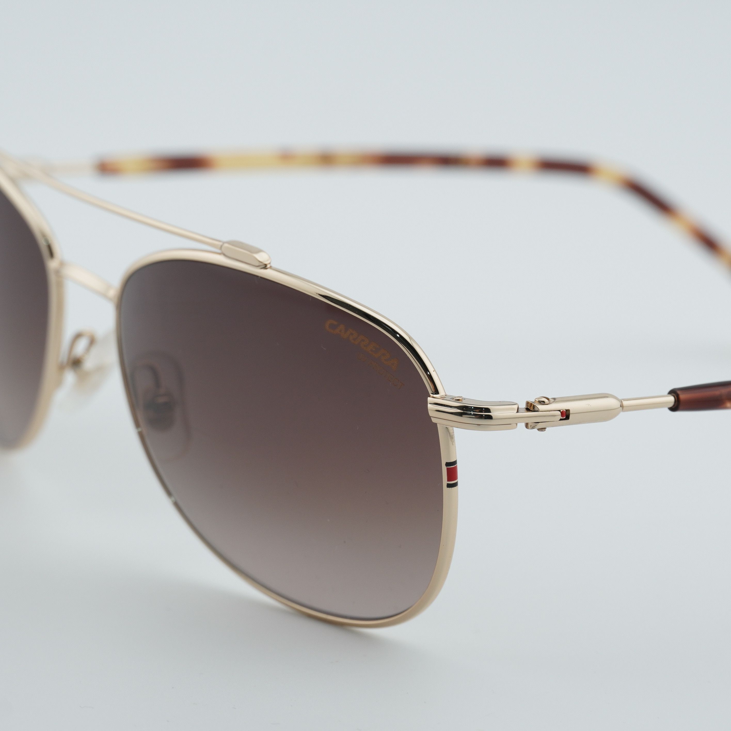 Carrera Carrera CA224/S 0J5G HA Sunglasses Gold 58mm Aviator Frame Size ONE SIZE - 2 Thumbnail