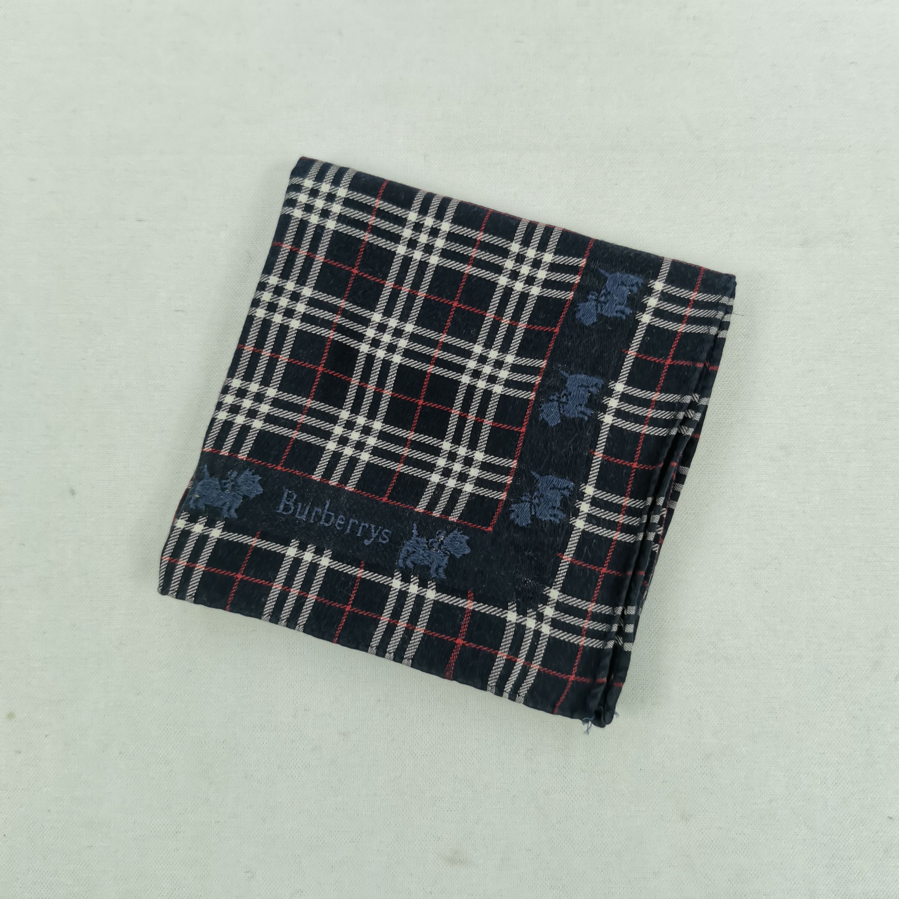 Burberry Vintage Burberry Handkerchief Neckerchief Bandana Size ONE SIZE - 4 Thumbnail