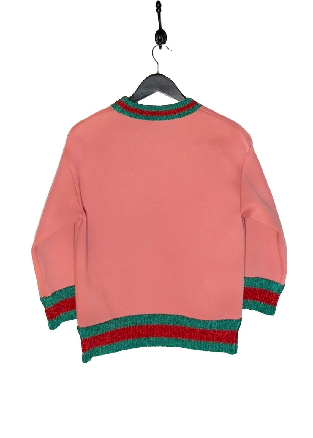 Gucci Life Is Gucci Ghost Pink Cotton Sweatshirt