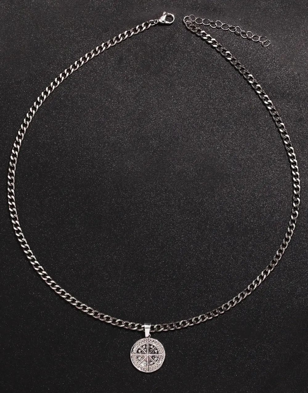 Jewelry × Vintage Compass pendant 50cm necklace vintage vibe Size ONE SIZE - 4 Thumbnail