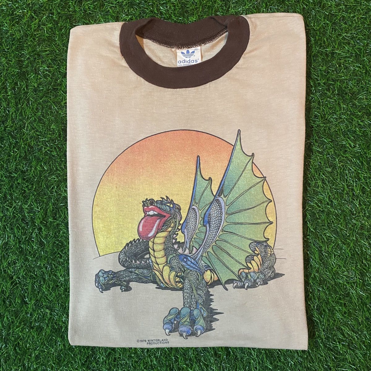 Adidas × Band Tees × The Rolling Stones Vintage 1978 Rolling Stones Happy Birthday Mick Jagger Size US XL / EU 56 / 4 - 4 Thumbnail