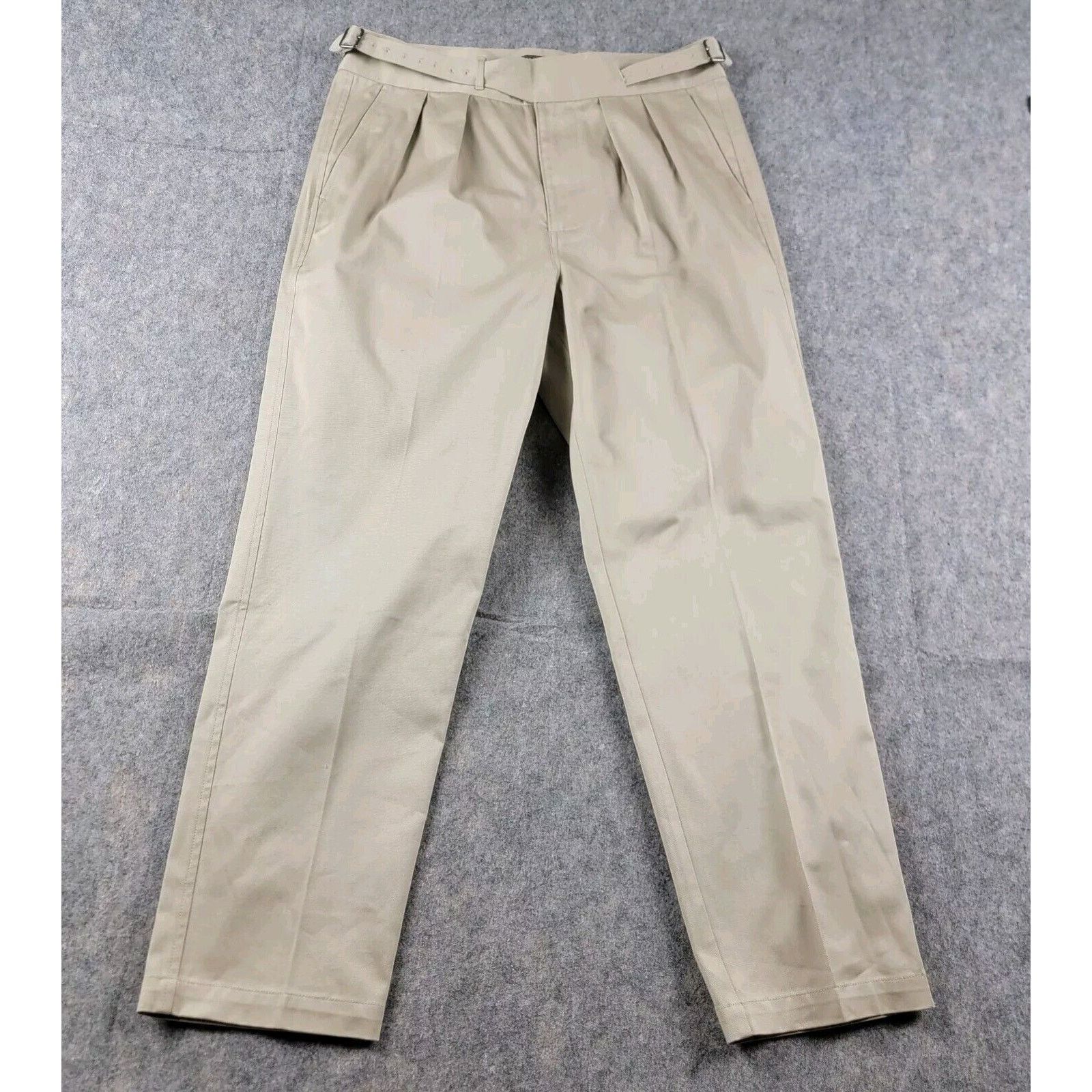 Todd Snyder Todd Snyder Mens Cotton Gurkha Trouser Pants Size US 34 / EU 50 - 4 Thumbnail