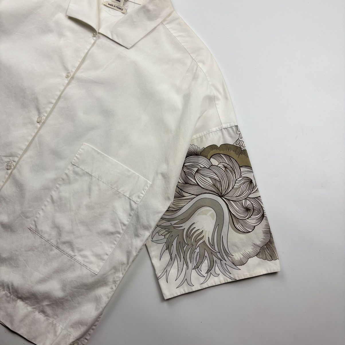 Hermes Hermès Cropped Cotton Shirt Size XS / US 0-2 / IT 36-38 - 3 Thumbnail